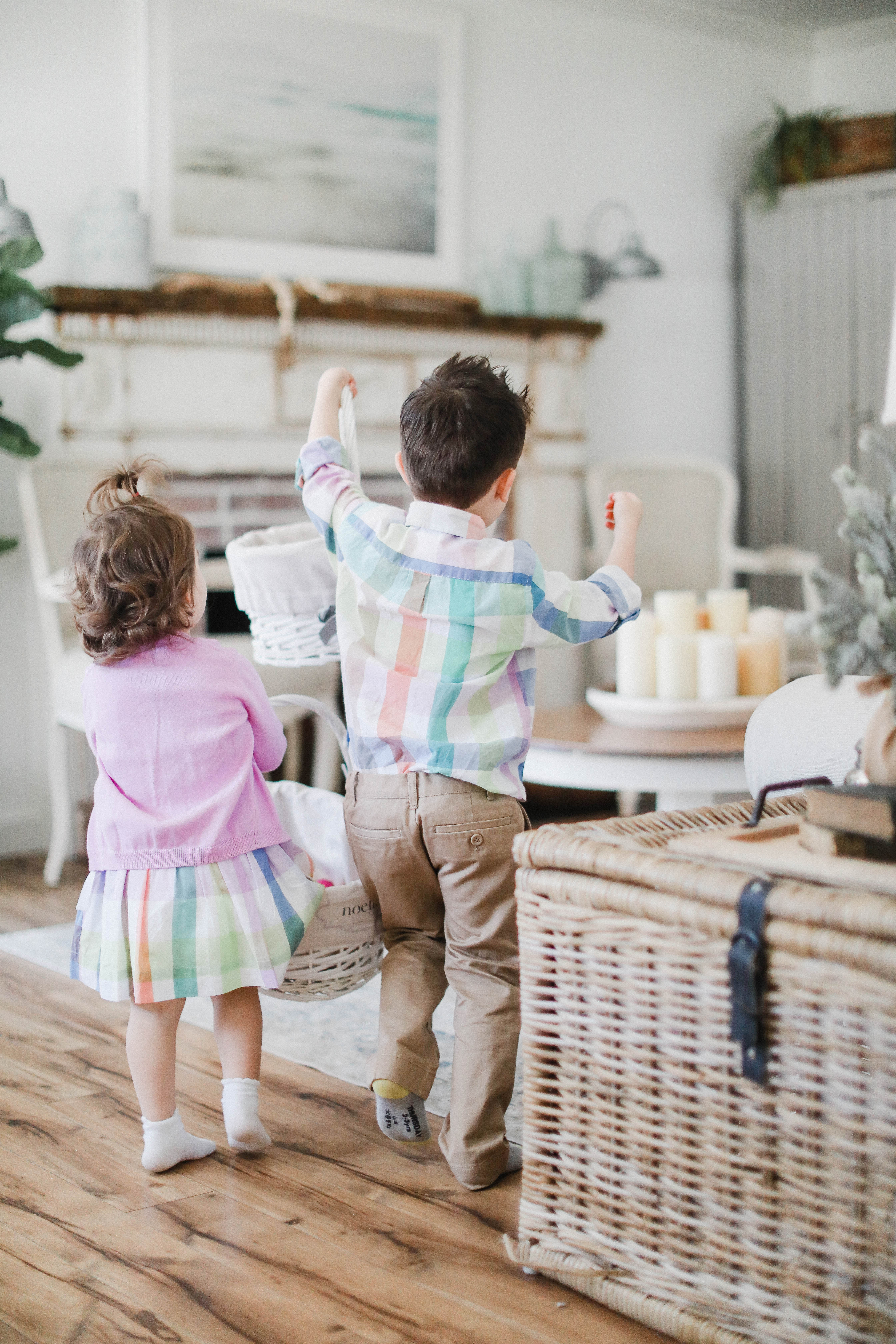 Life and style blogger Lauren McBride shares Family Easter Outfit Ideas that are color coordinated and cheerful for the holiday.