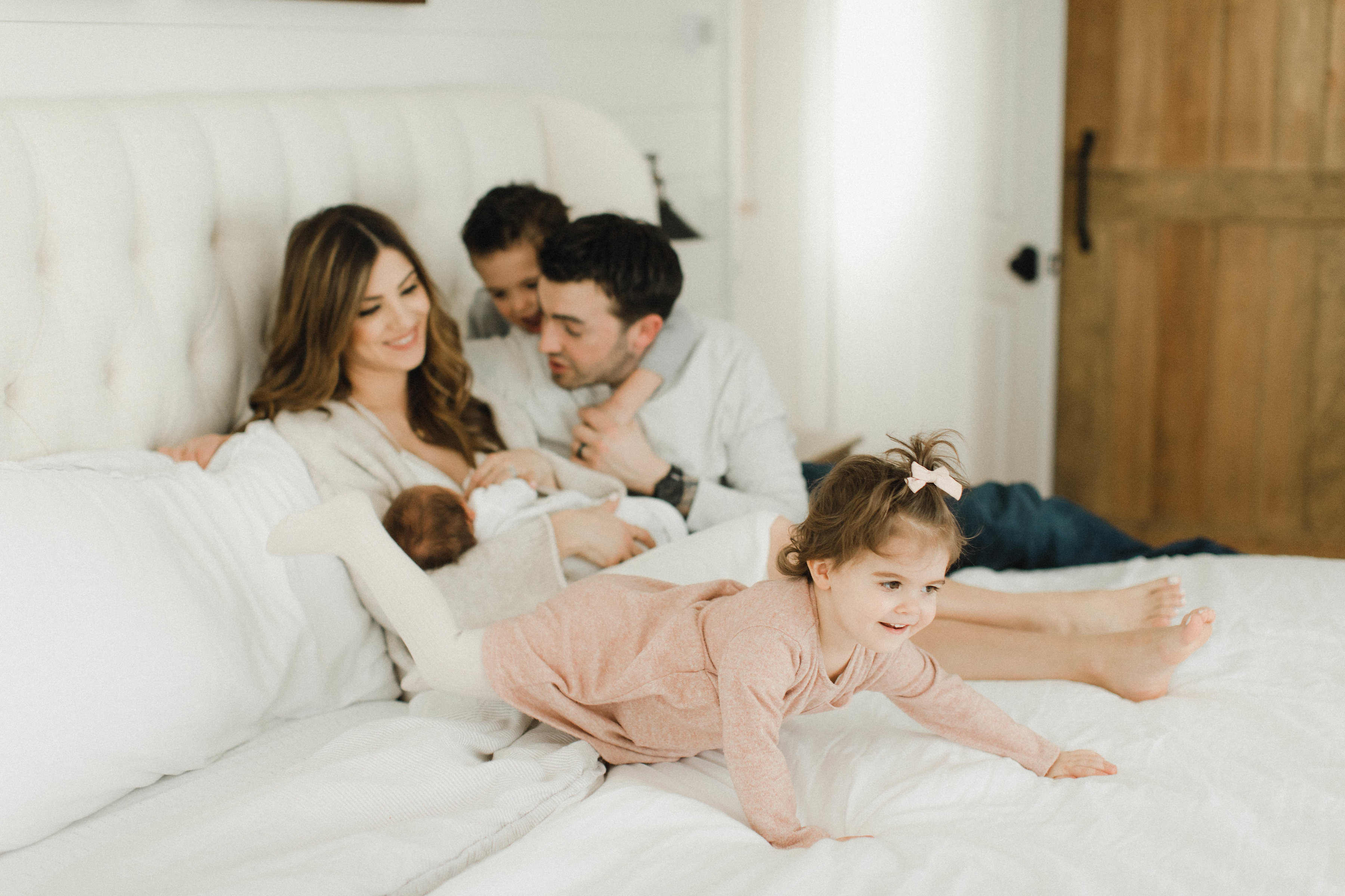 Life and style blogger Lauren McBride shares her raw emotions and transparency about transitioning to life with three children.