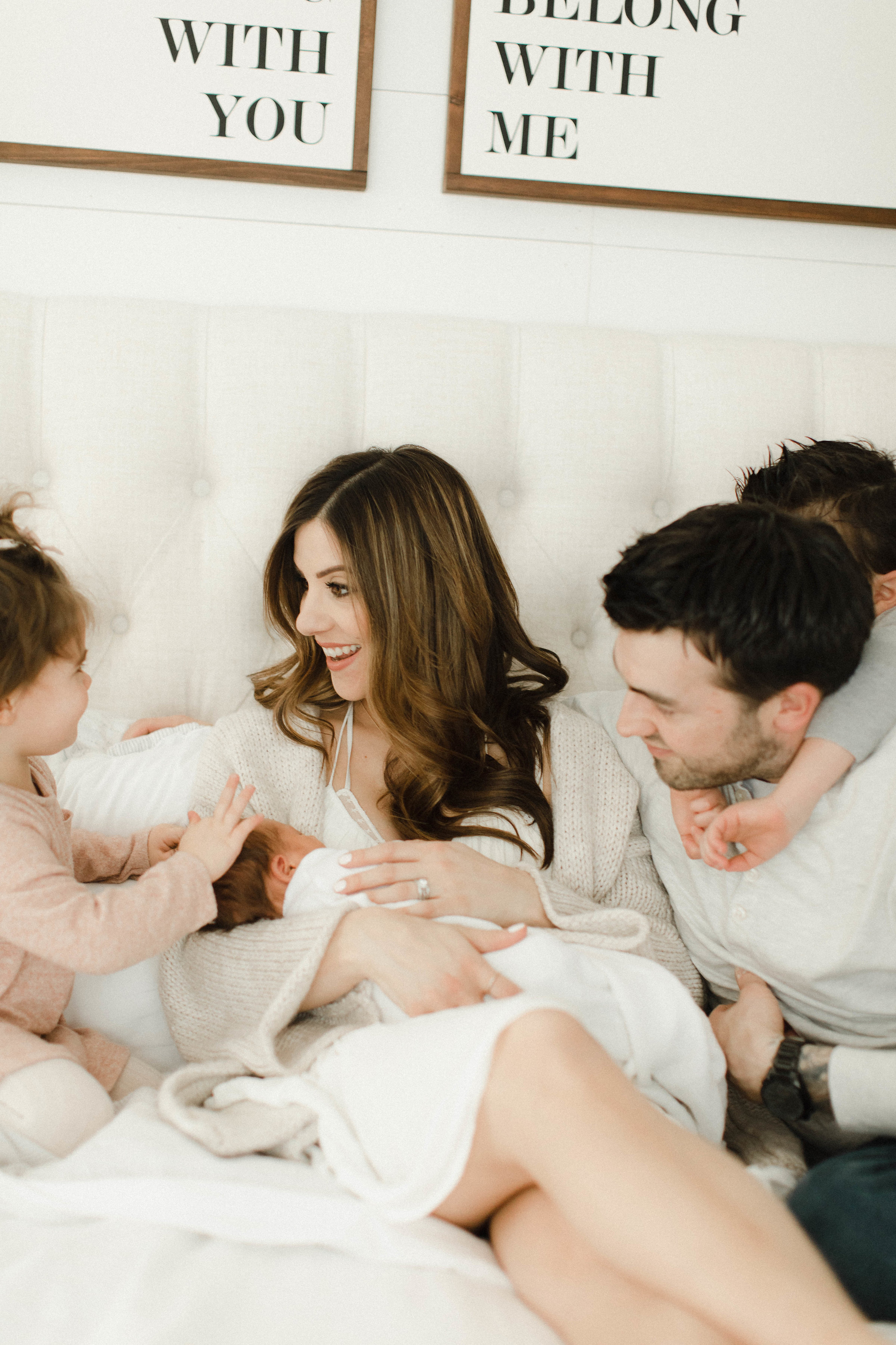 Life and style blogger Lauren McBride shares her raw emotions and transparency about transitioning to life with three children.