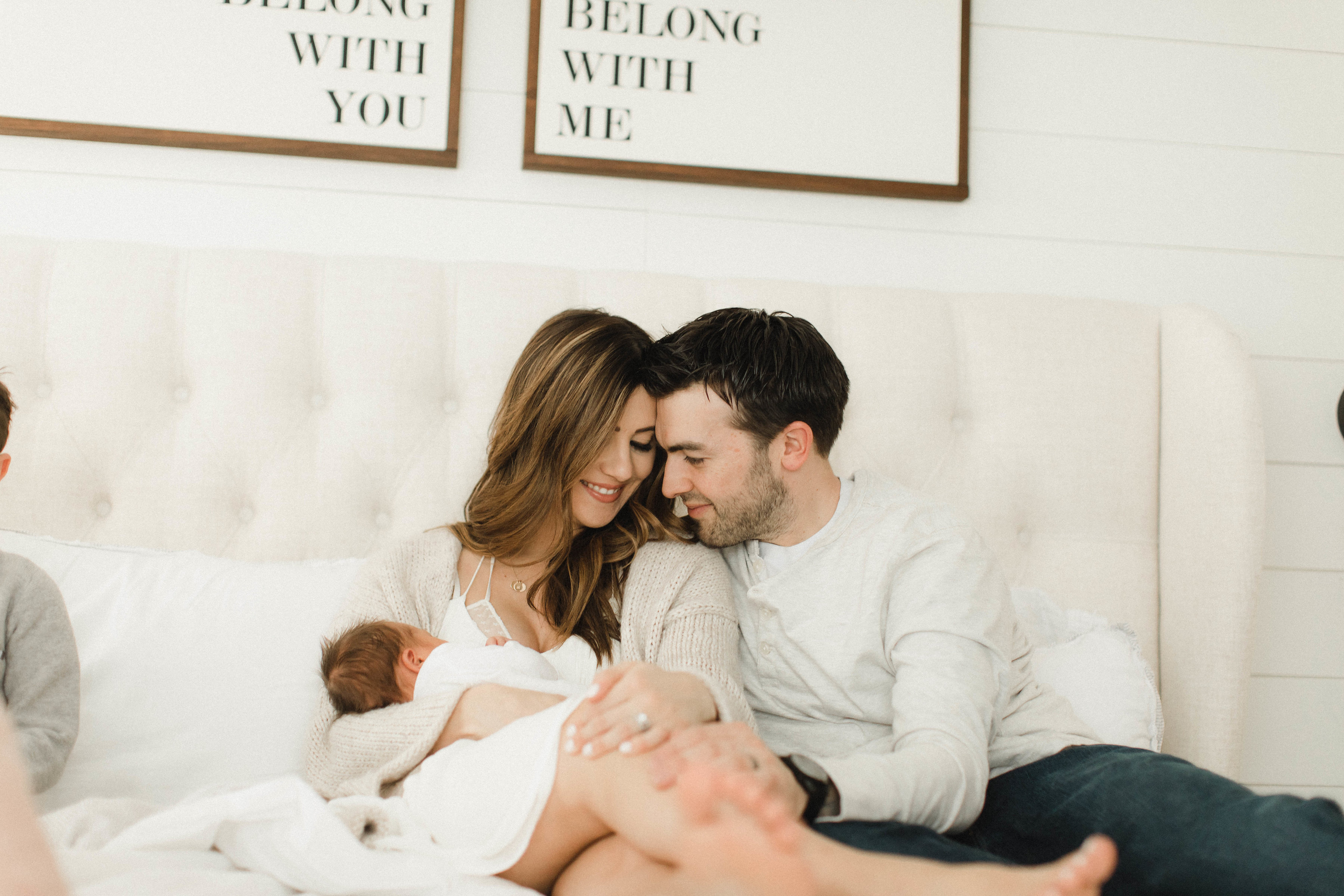 Life and style blogger Lauren McBride shares her raw emotions and transparency about transitioning to life with three children.