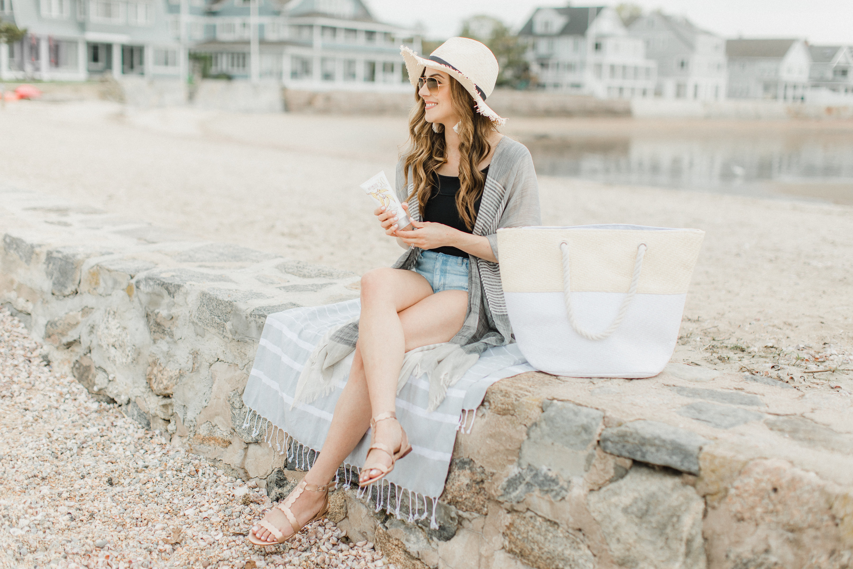 Life and style blogger Lauren McBride shares her Anti-Aging Skincare Tips for Summer, including a new mineral sunscreen that's great for adults and children as well. 