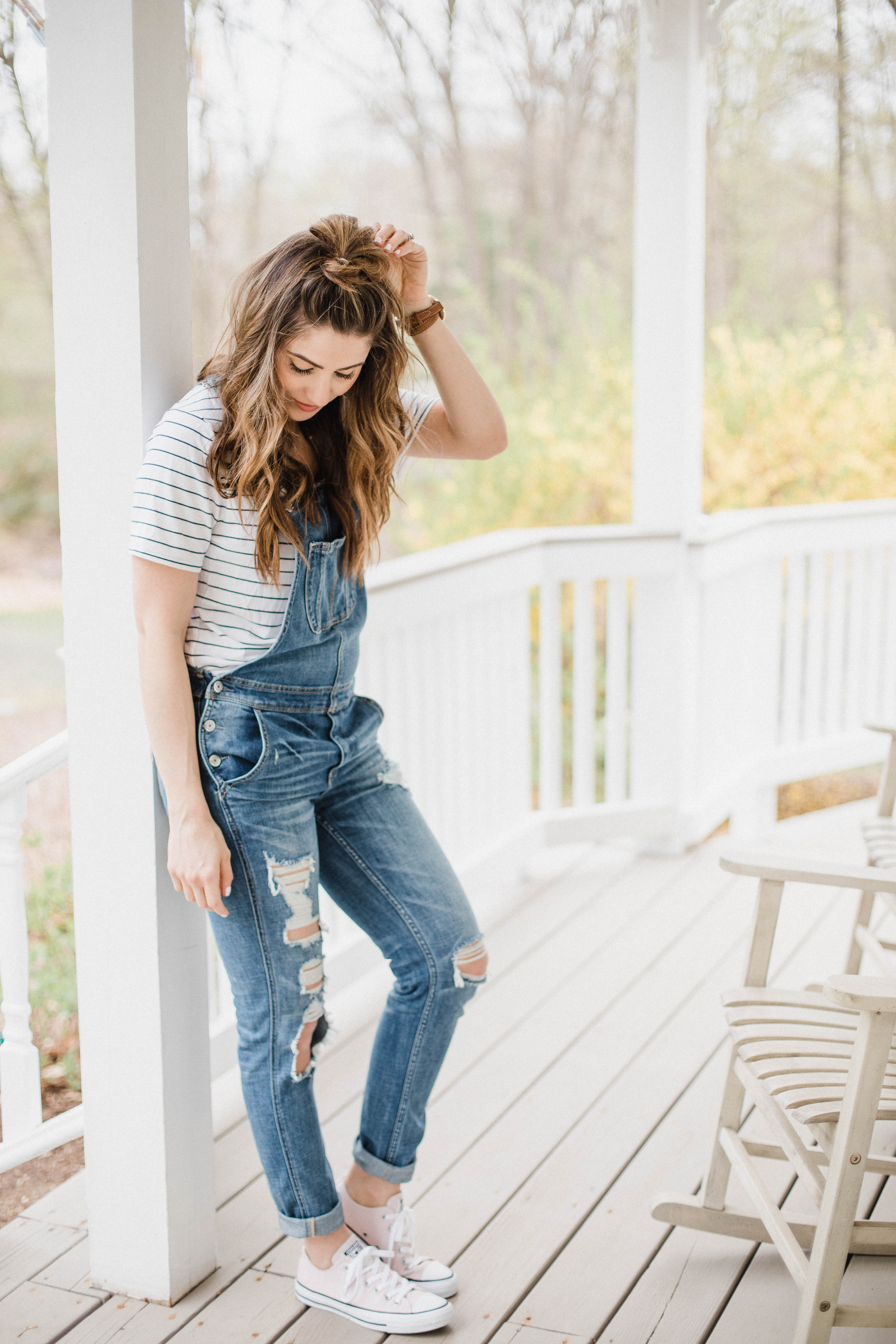 Life and style blogger Lauren McBride shares How to Style Converse Sneakers three ways, and why they're a staple item in your wardrobe year round.