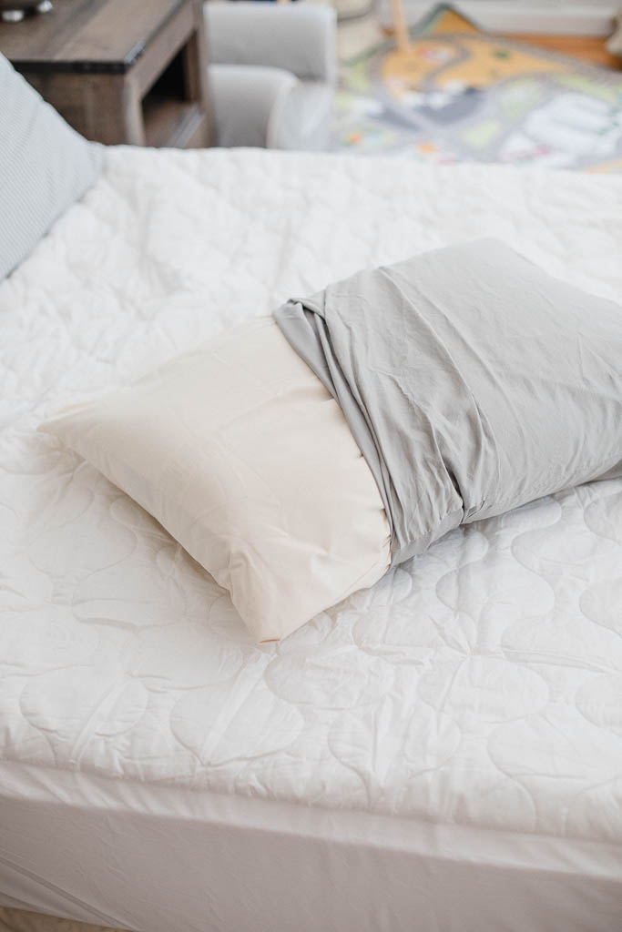 Life and style blogger Lauren McBride shares the bedding basics from The Company Store that she used on her children's bed and why they're important for longevity of bedding products. 