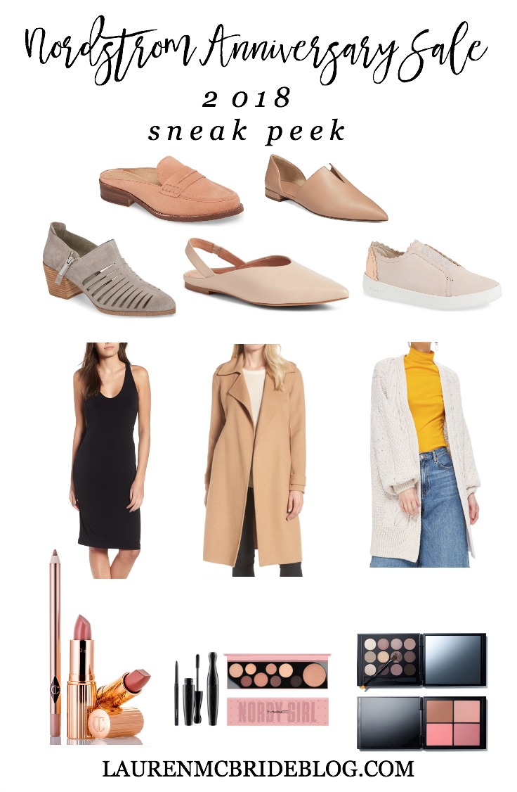 Life and style blogger Lauren McBride shares the Nordstrom Anniversary Sale 2018 Catalog, including sale dates, information, and her exclusive sale picks.