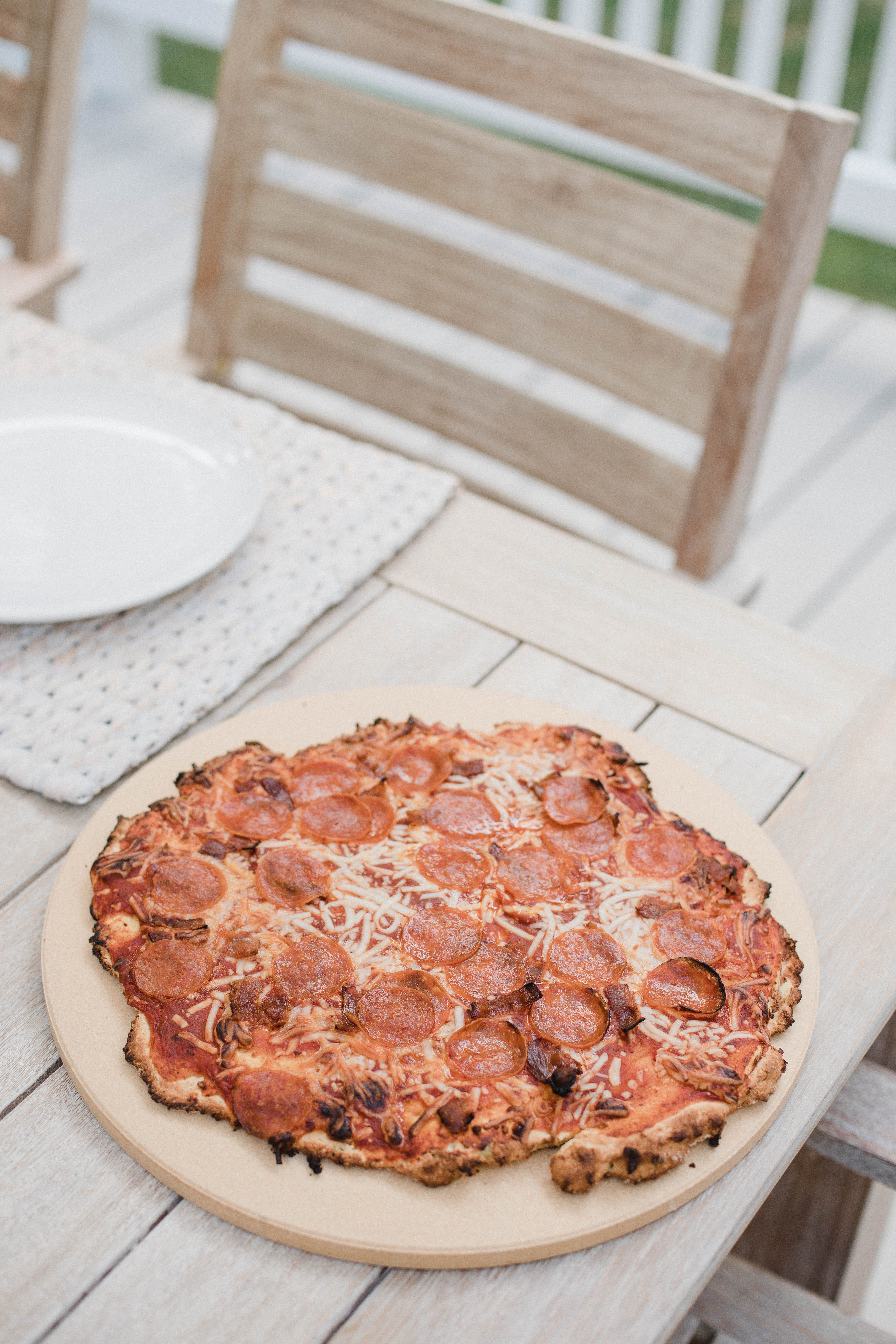 Connecticut life and style blogger Lauren McBride shares Easy Gluten Free Grilled Pizza and one item that makes grilling pizza perfect every time.