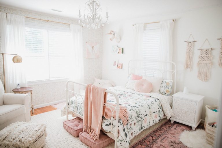 Big Girl Bed Refresh with Urban Outfitters - Lauren McBride