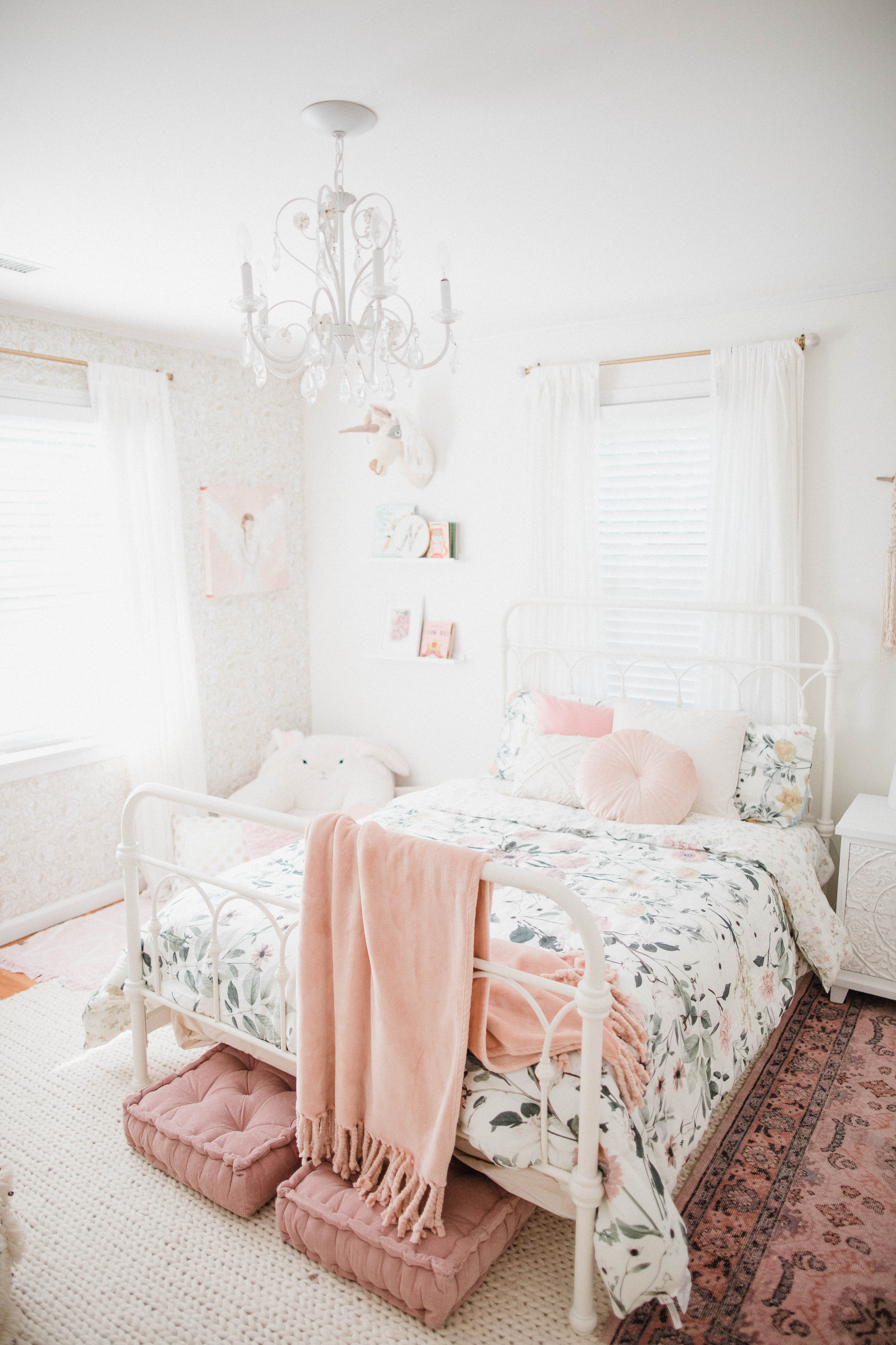 Connecticut life and style blogger Lauren McBride shares a big girl bed refresh with Urban Outfitters and the variety of home decor products they offer.