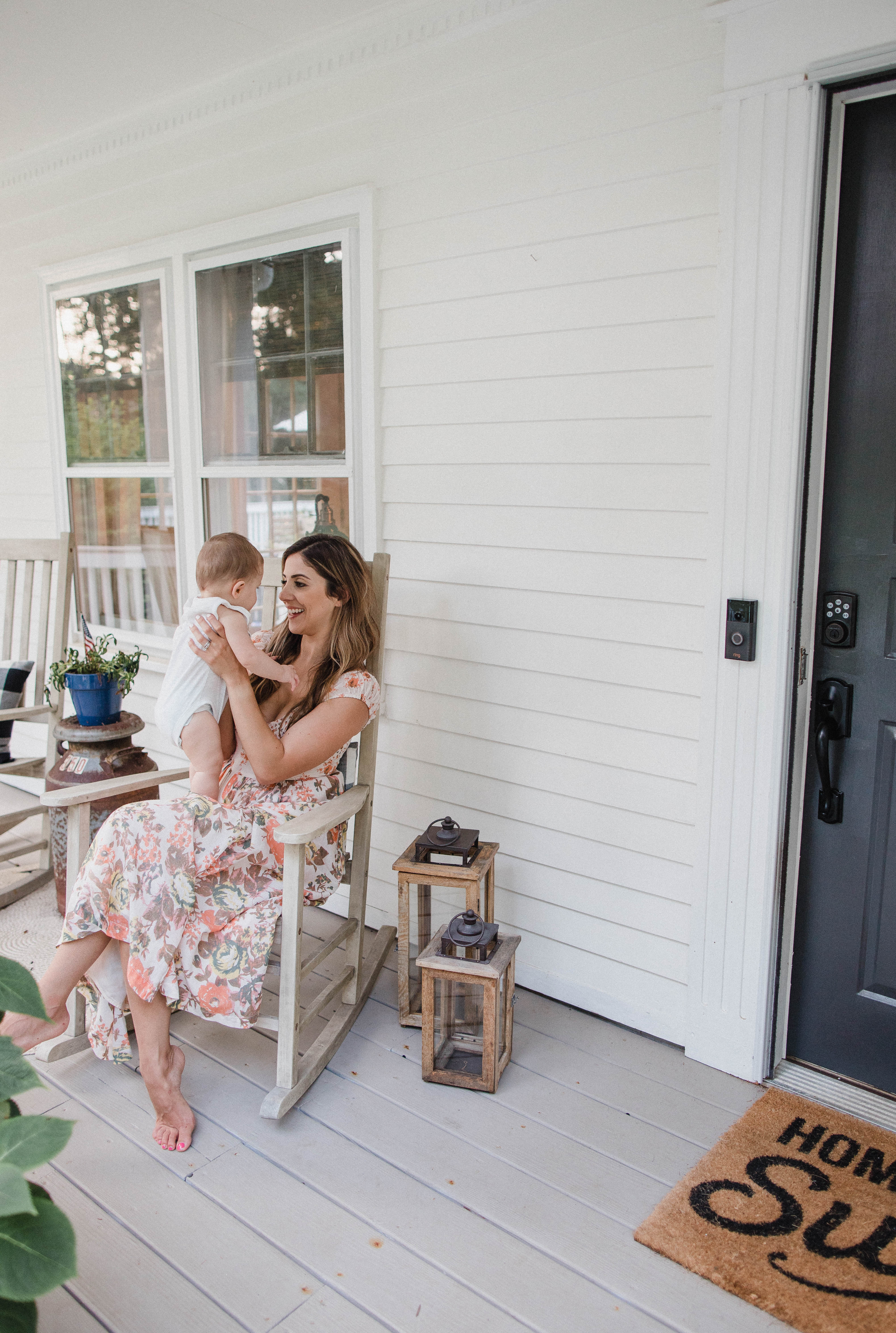 Connecticut life and style blogger Lauren McBride shares why her family loves the Ring Doorbell and how it gives her peace of mind in their home.