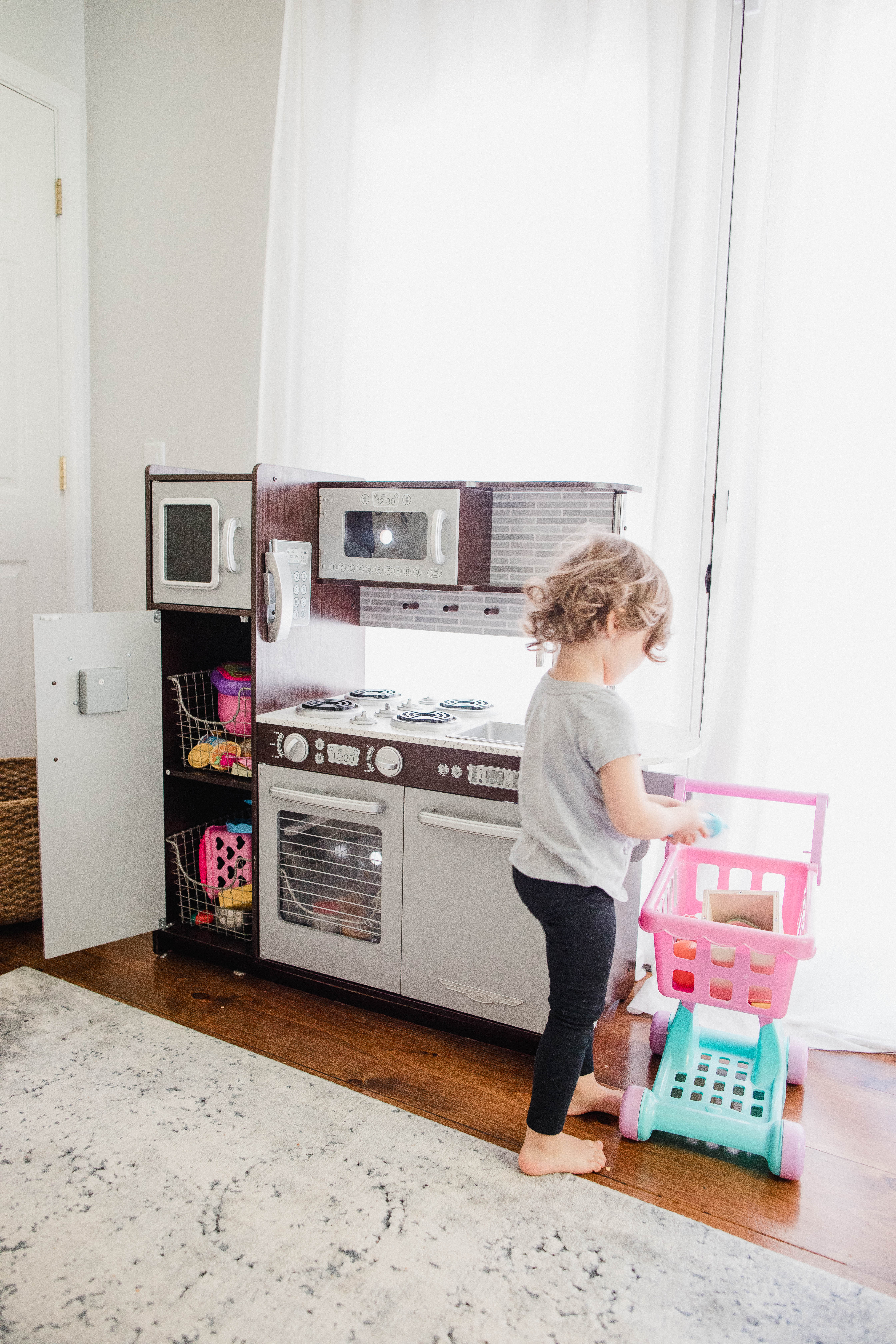 Connecticut life and style blogger Lauren McBride shares simple ways to foster imaginative play and creativity in your home with furniture and decor from Walmart.