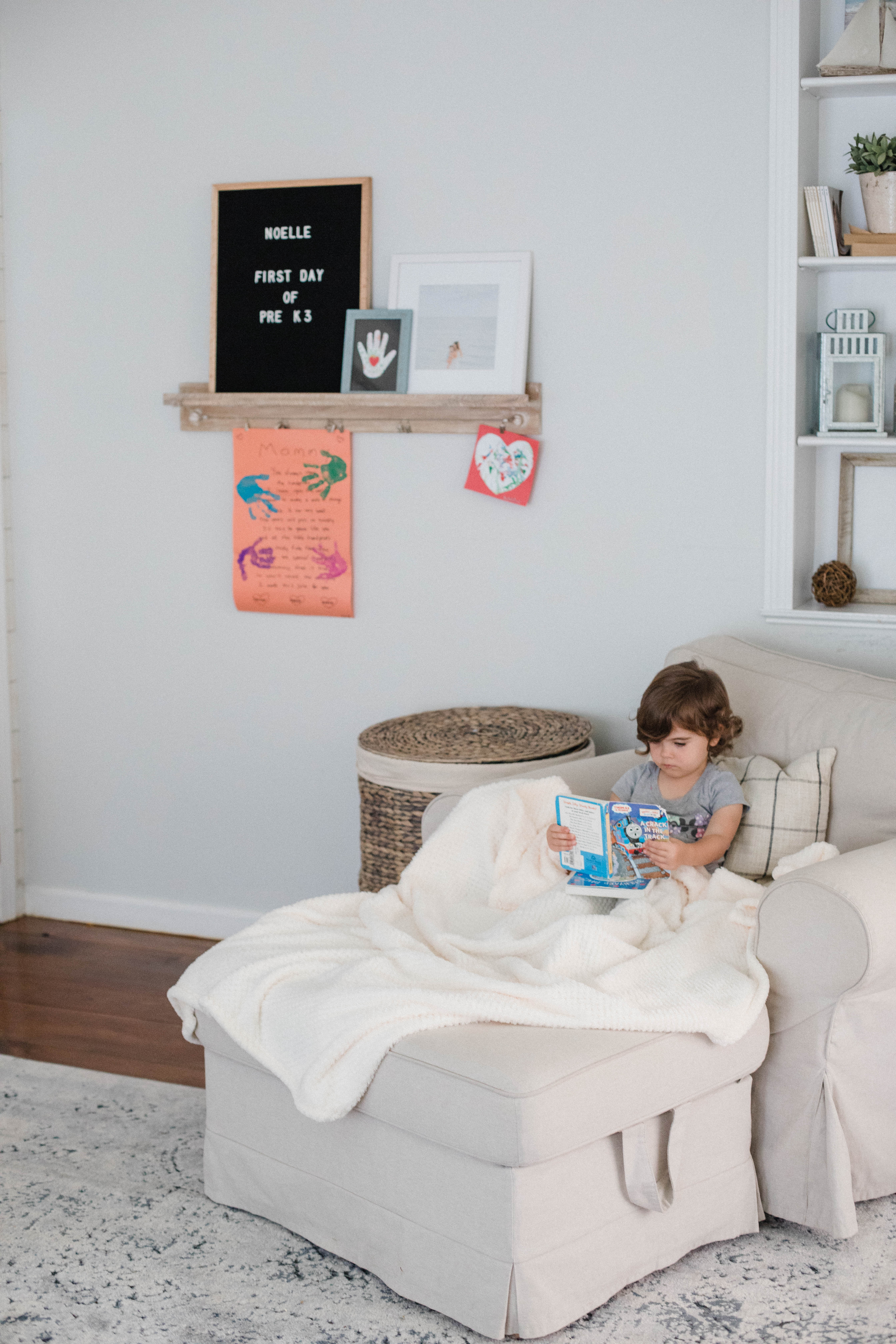 Connecticut life and style blogger Lauren McBride shares simple ways to foster imaginative play and creativity in your home with furniture and decor from Walmart.