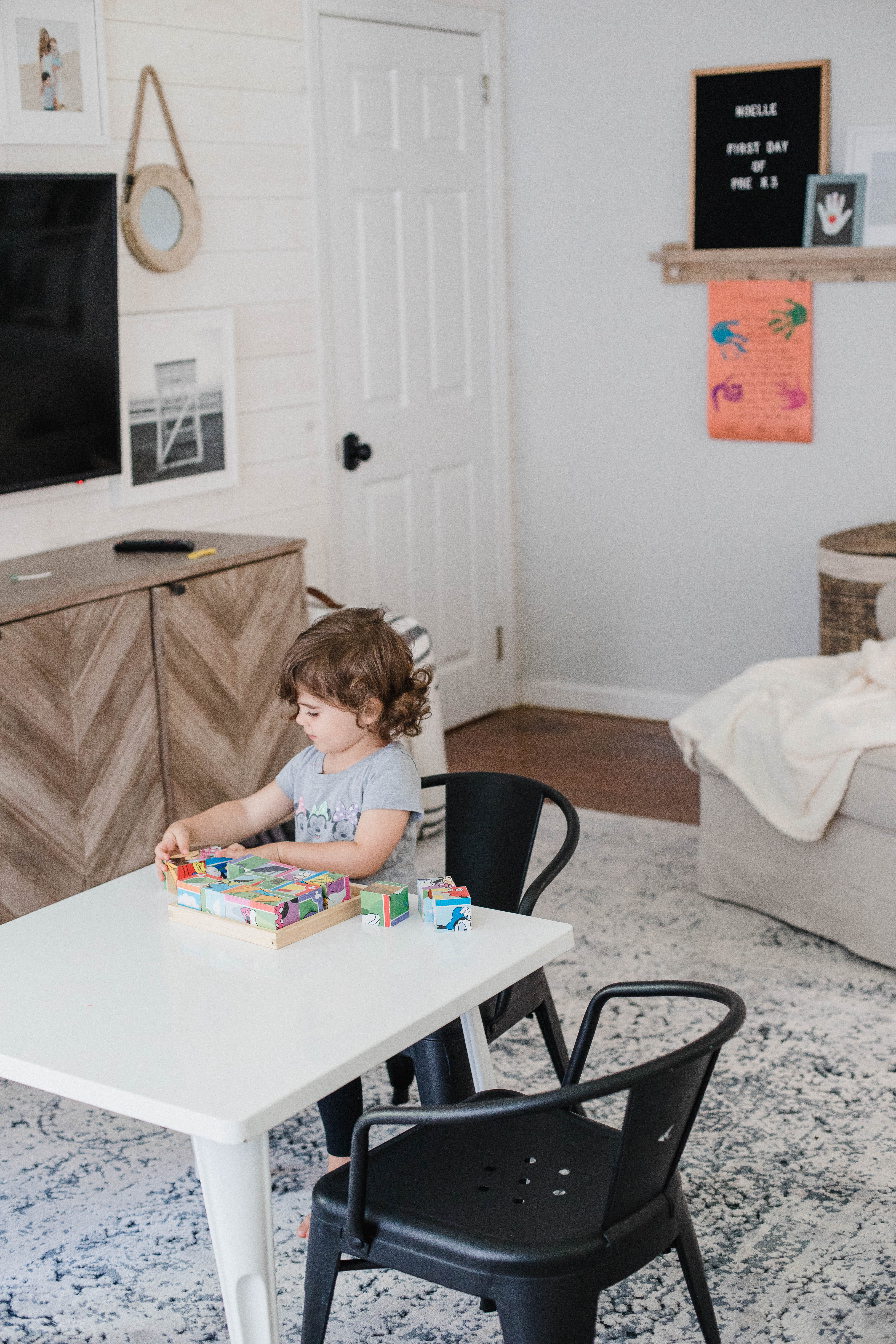 Connecticut life and style blogger Lauren McBride shares simple ways to foster imaginative play and creativity in your home with furniture and decor from Walmart.