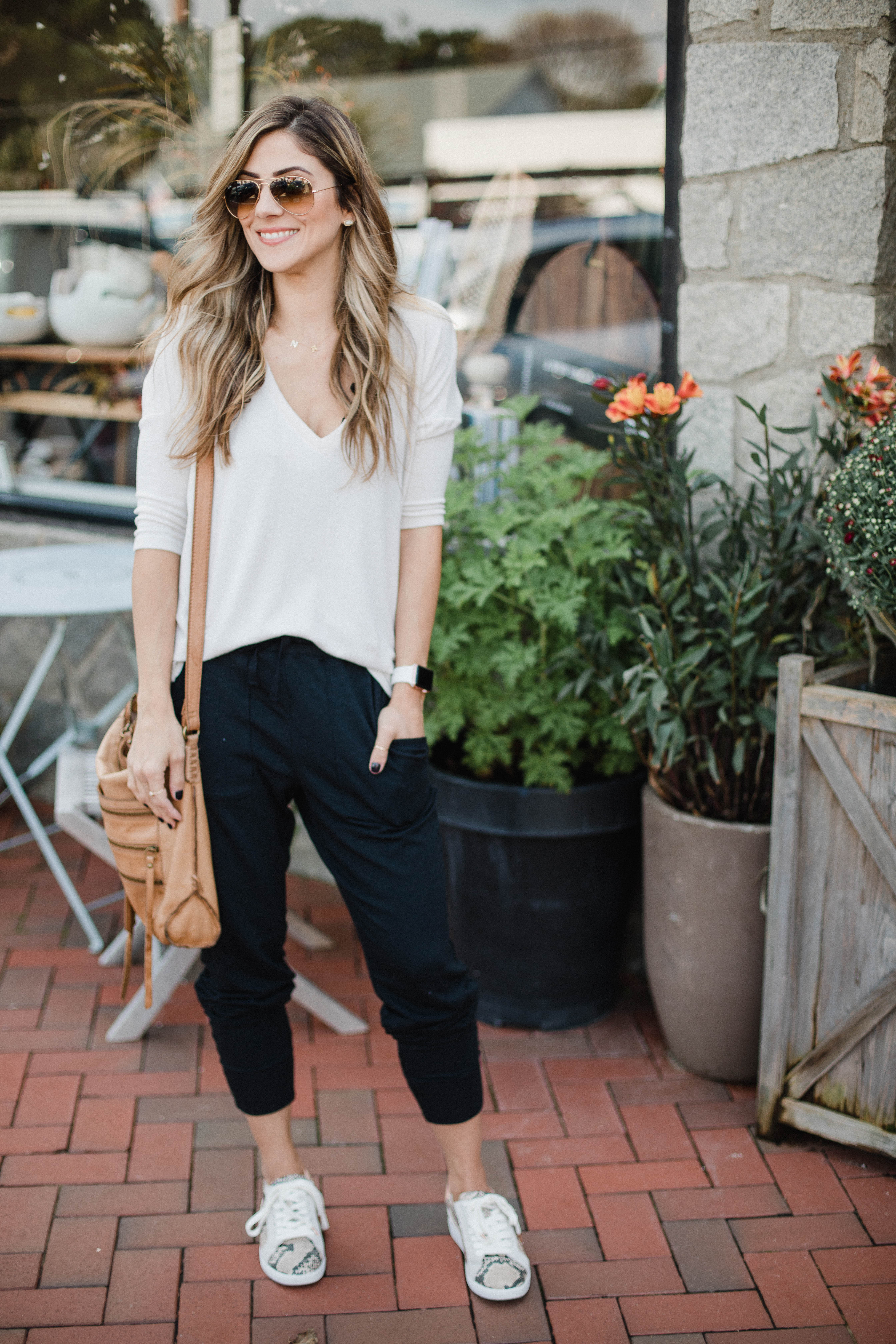 How to Style Joggers Two Ways - Lauren McBride