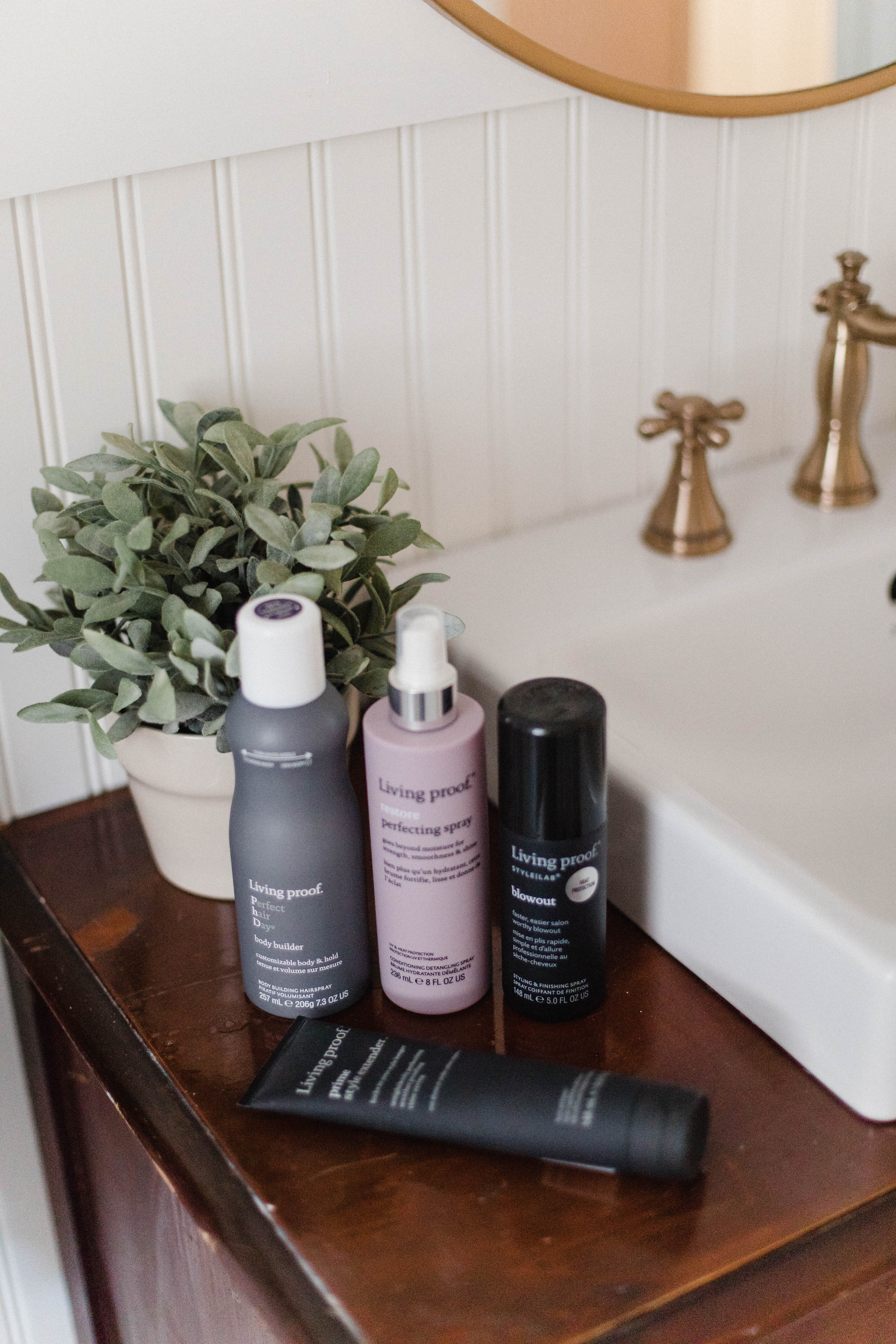 Connecticut life and style blogger Lauren McBride shares her favorite Living Proof haircare products and what she uses each of them for.