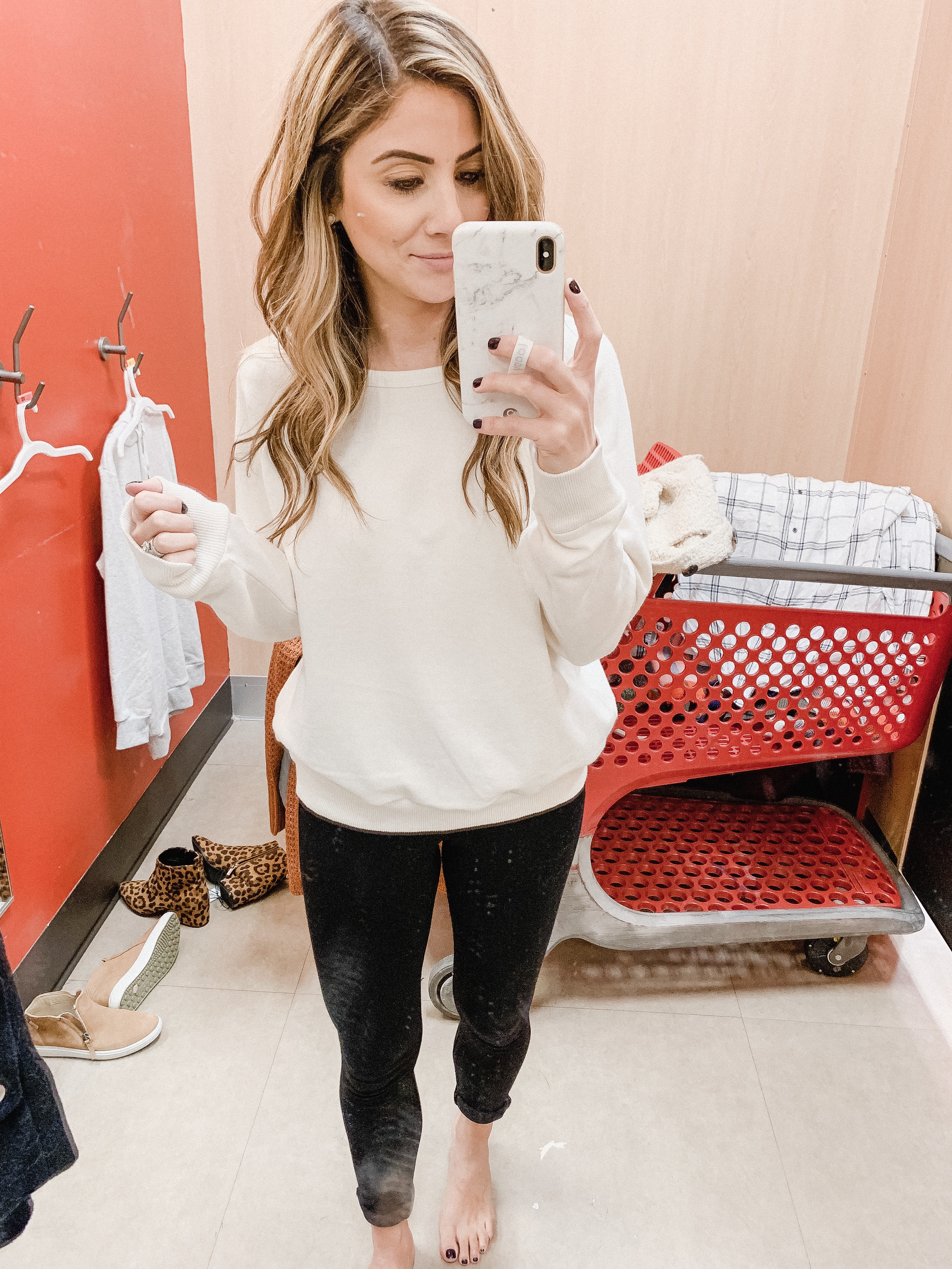 Connecticut life and style blogger Lauren McBride shares a Target Try-On featuring casual and dressy holiday outfit ideas.