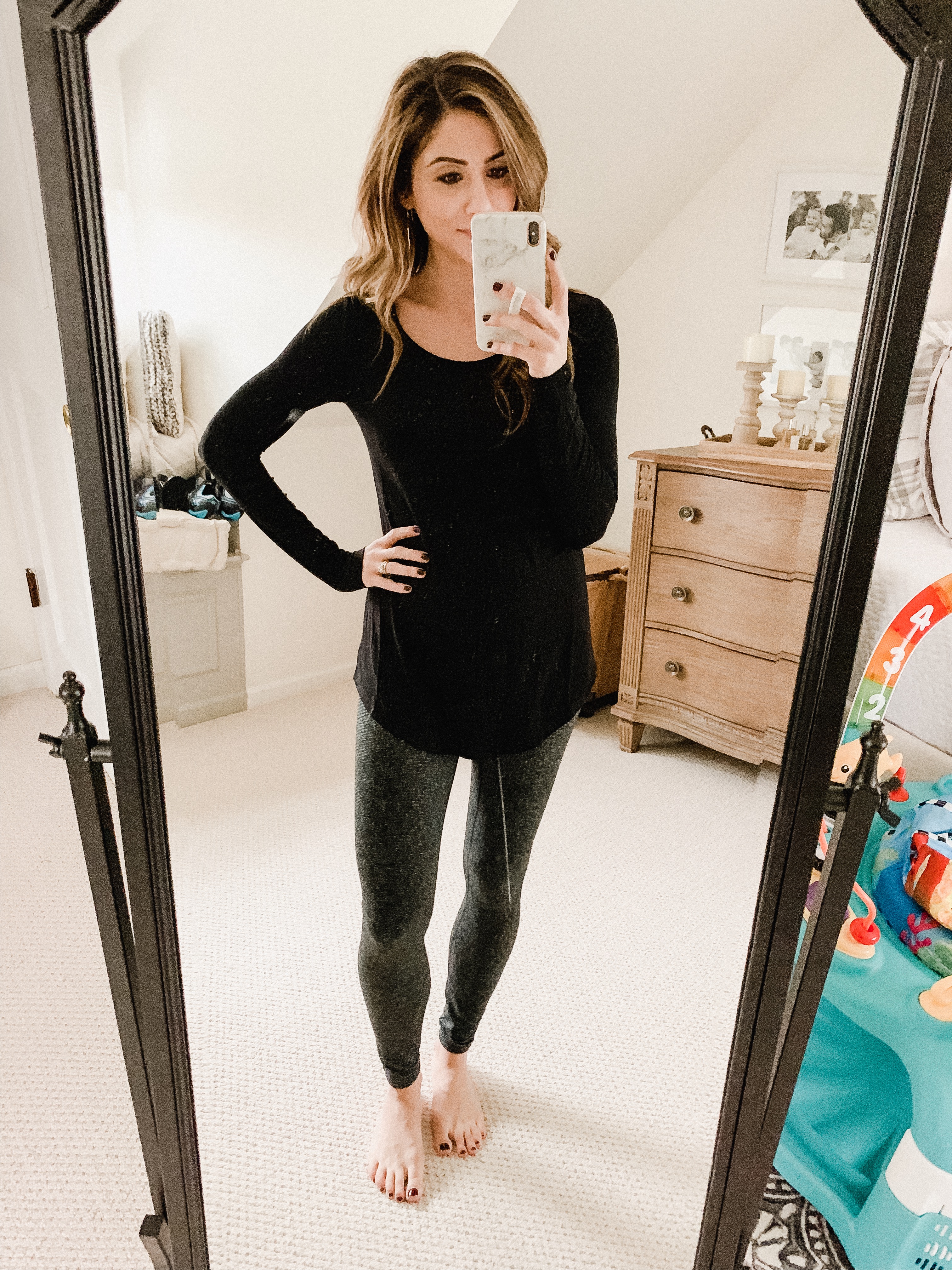 Connecticut life and style blogger Lauren McBride shares her December Amazon Try-On featuring Amazon's private fashion brands and other seasonal options.