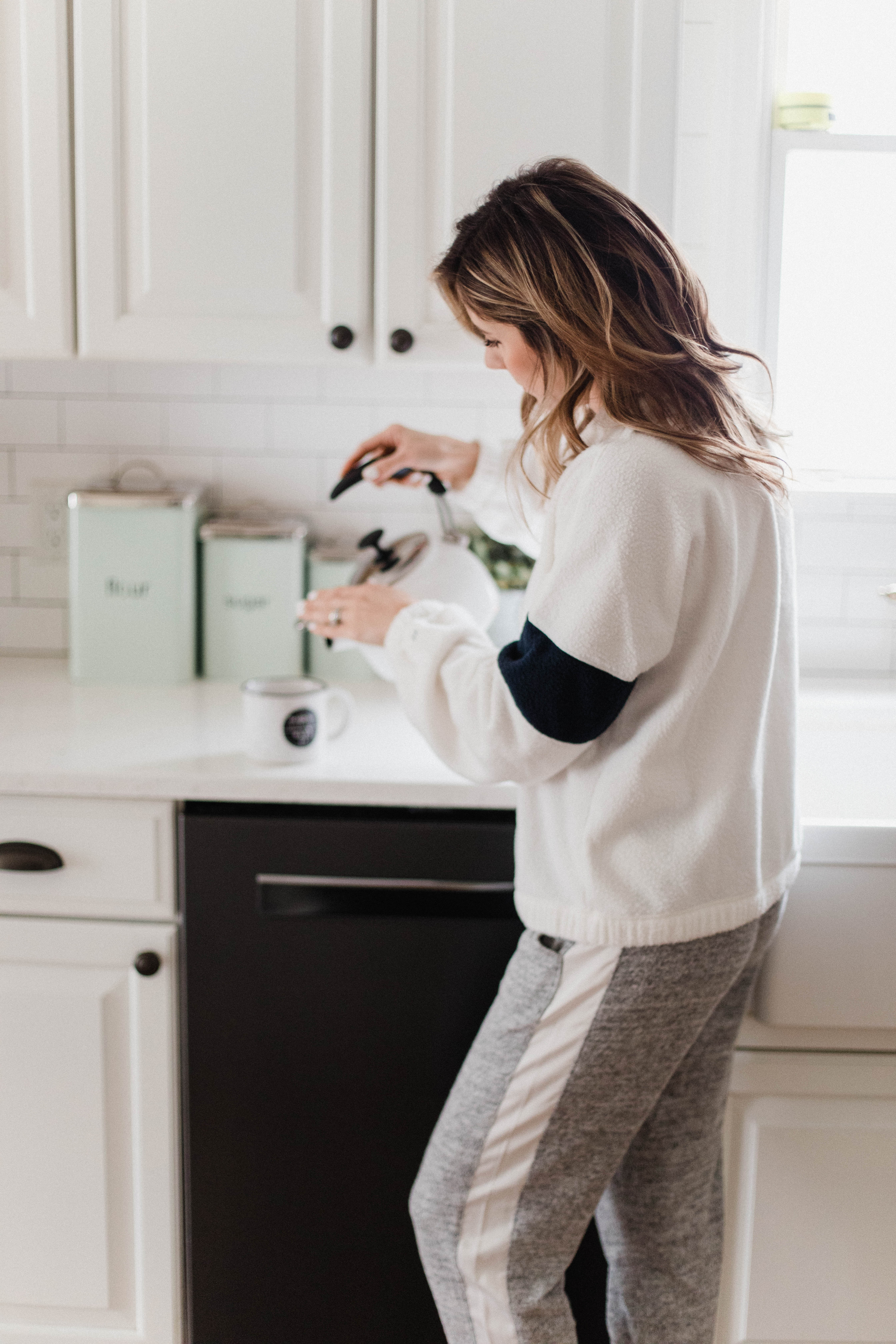 Connecticut life and style blogger Lauren McBride shares her Abercrombie Winter Sale picks, including cozy loungewear options.