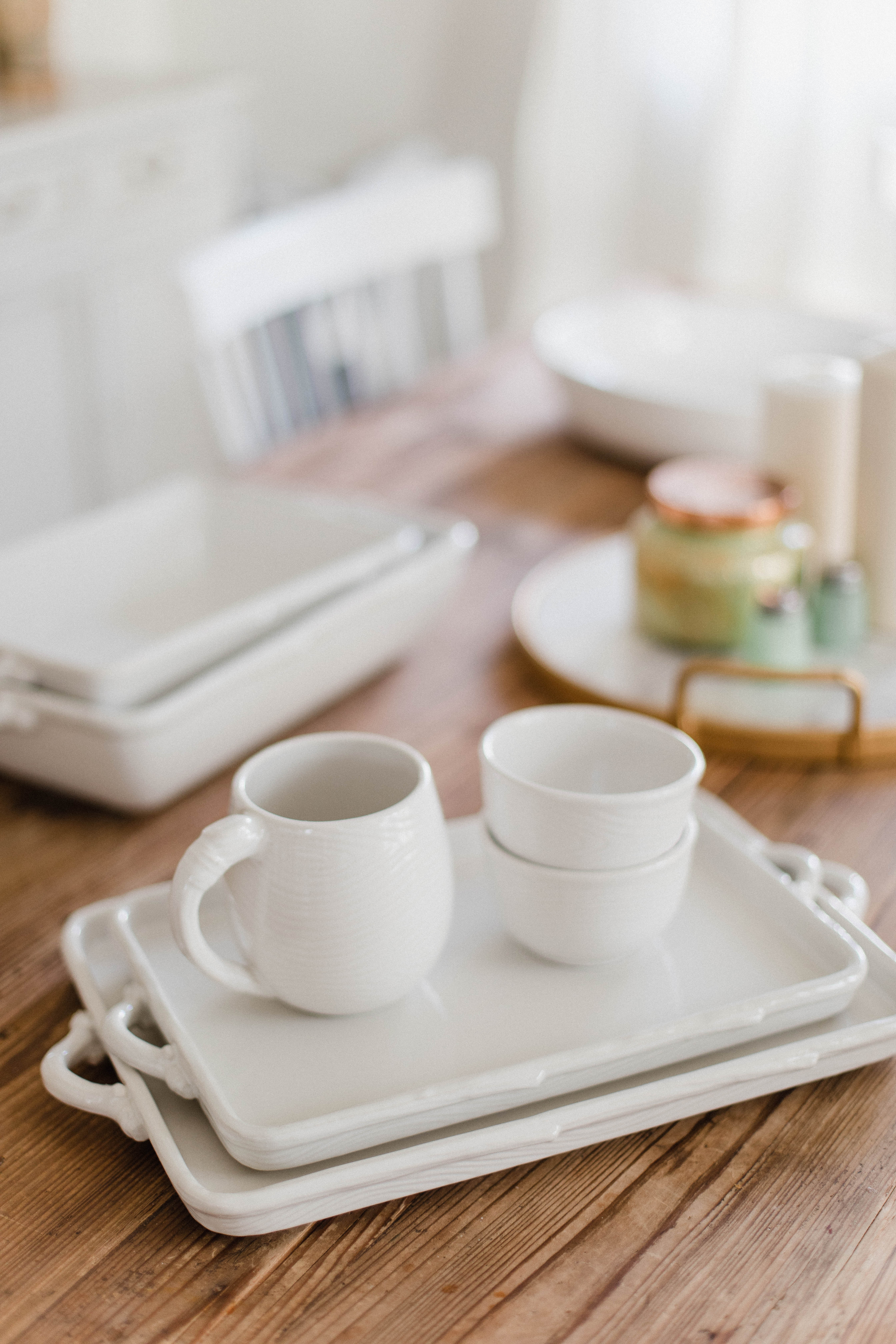 Connecticut life and style blogger Lauren McBride shares about the Woodland Collection by Tara at Home on QVC - a neutral bakeware set.