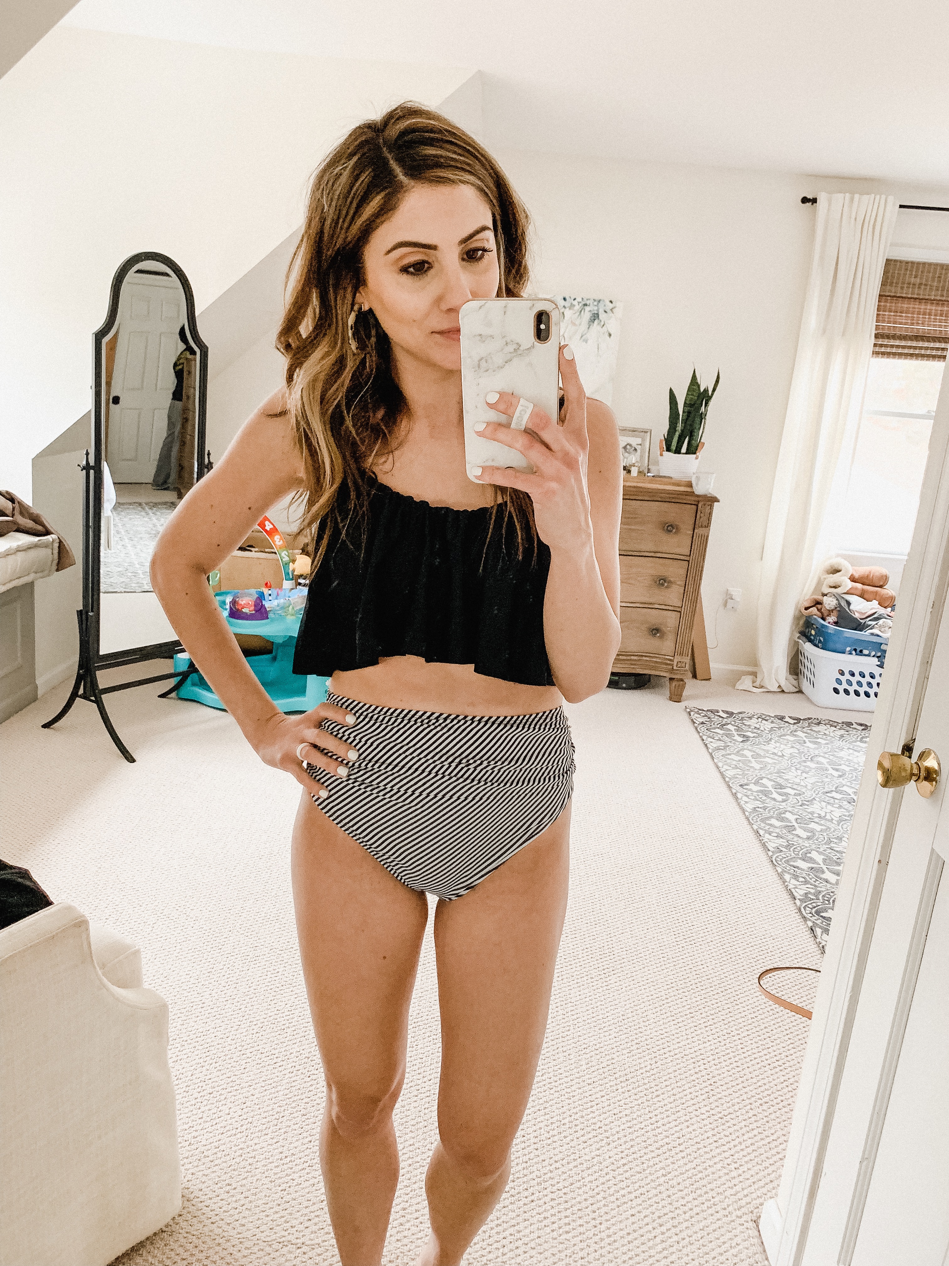 Connecticut life and style blogger Lauren McBride shares The Best Modest Swimwear, featuring a variety of bathing suit that provide modest coverage.