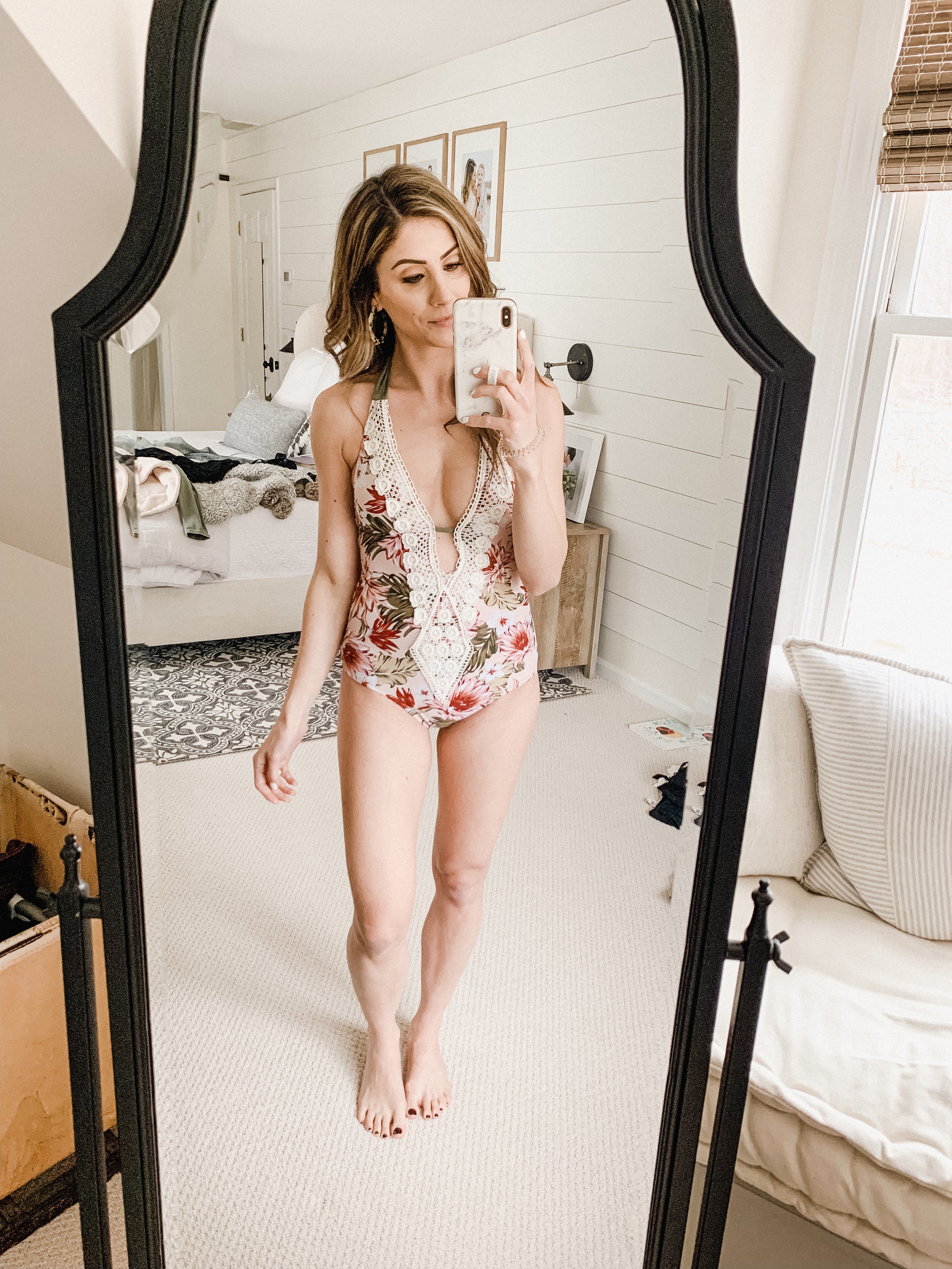 Connecticut life and style blogger Lauren McBride shares The Best Modest Swimwear, featuring a variety of bathing suit that provide modest coverage.