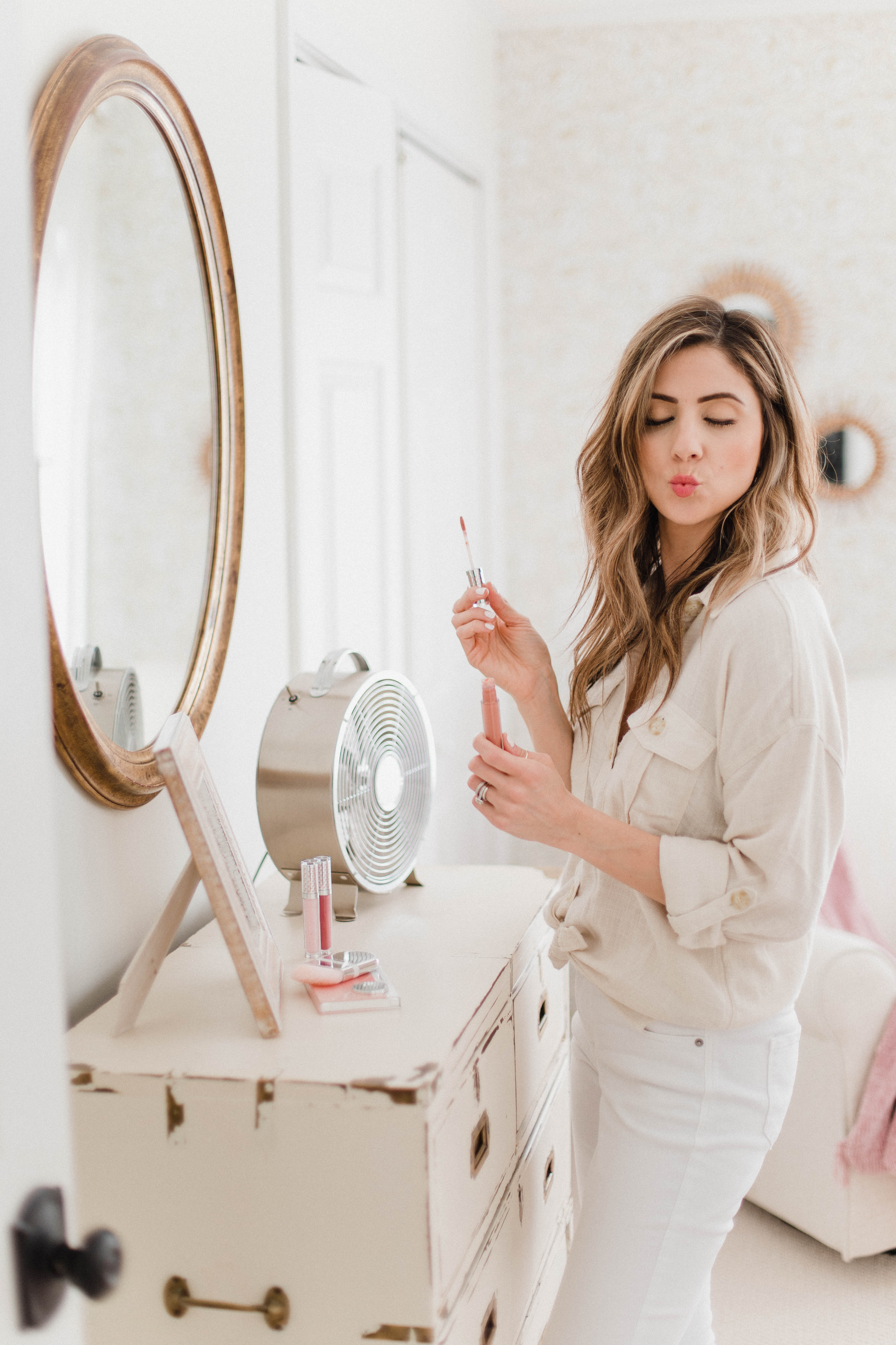 Connecticut life and style blogger Lauren McBride shares her favorite beauty products from women led brands on QVC and HSN for International Women's Day 2019.