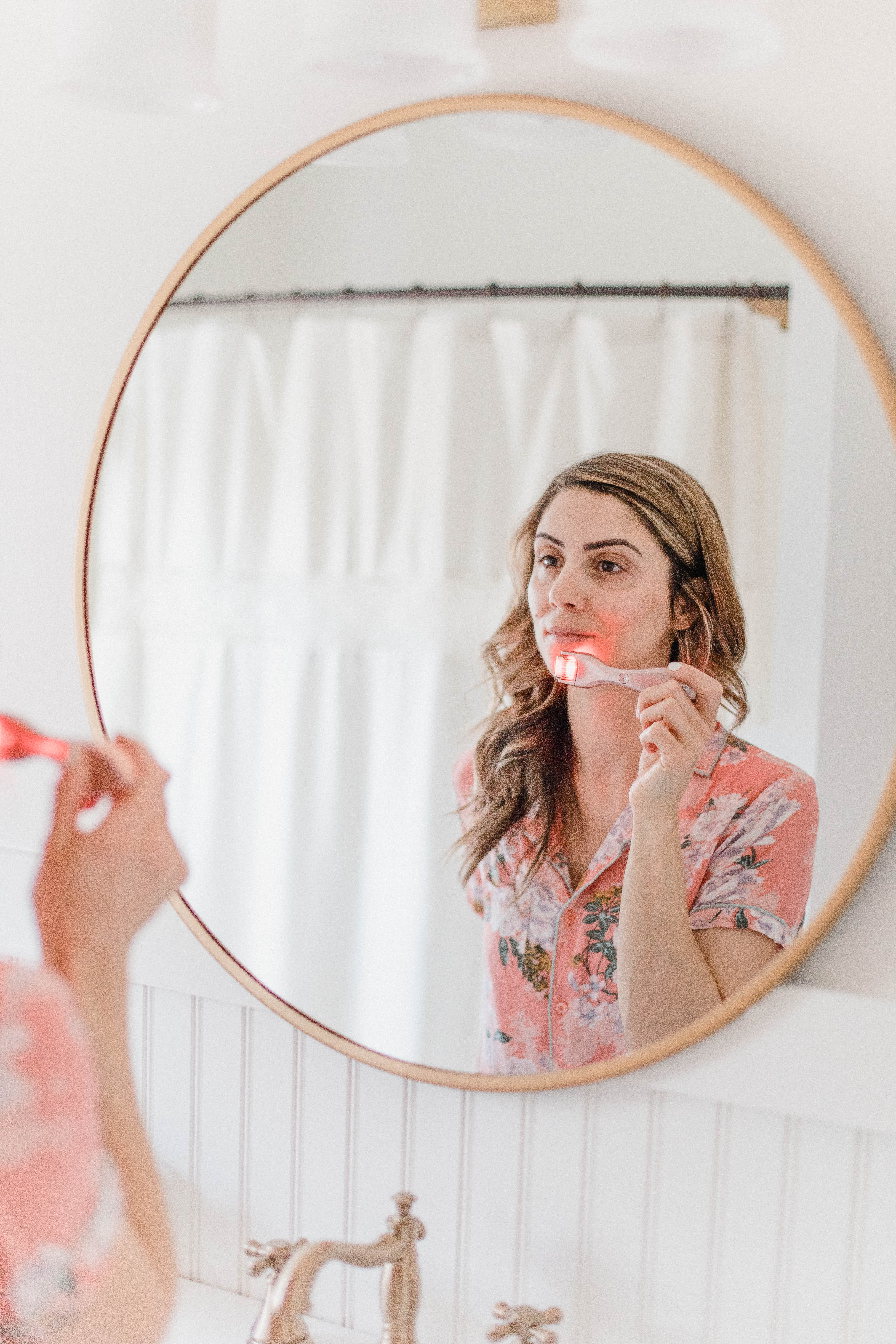 Connecticut life and style blogger Lauren McBride shares why she loves her GloPRO including results and how to use this at-home microneedling tool. 