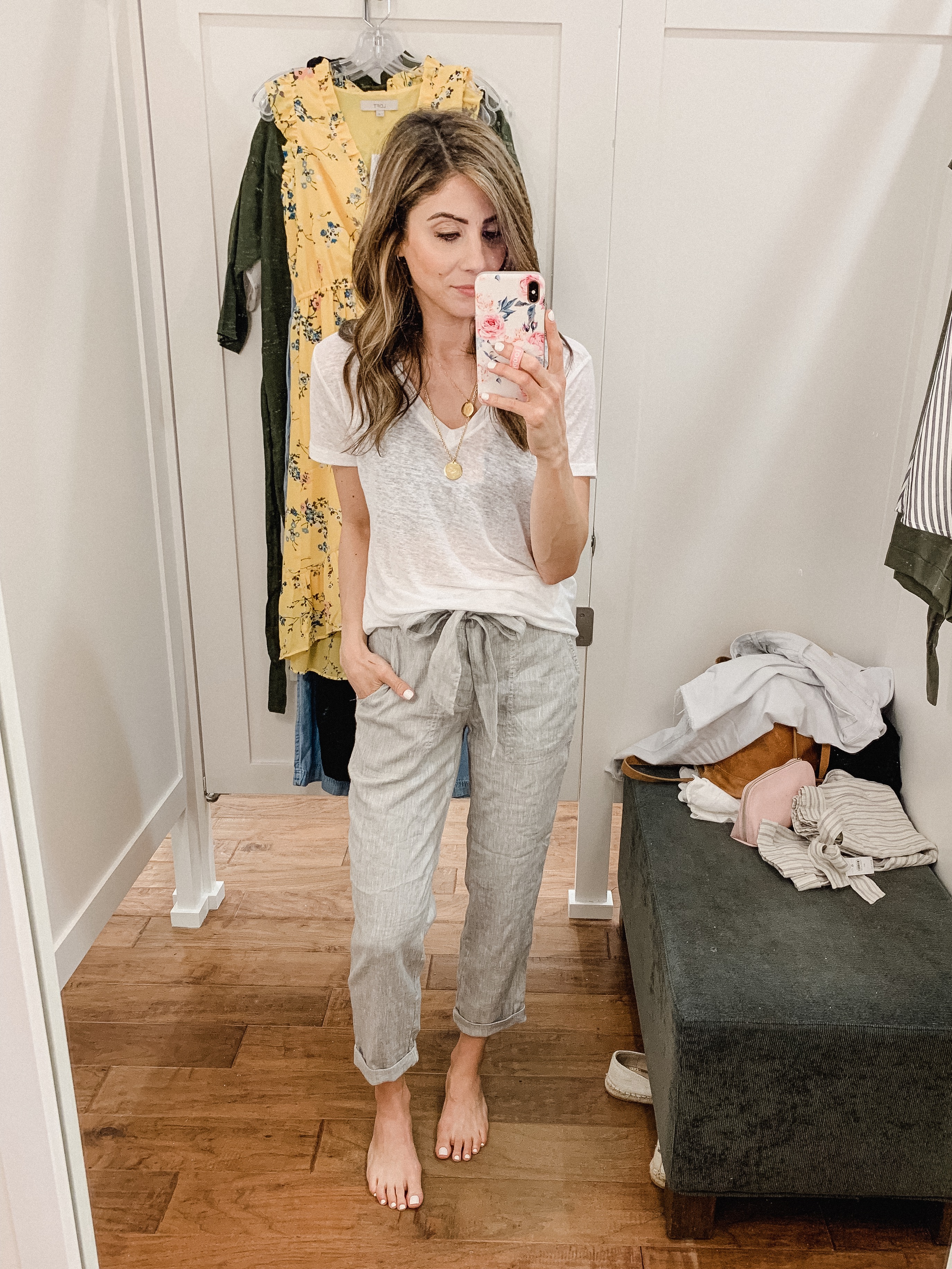 Connecticut life and style blogger Lauren McBride shares a LOFT try on and friends and family sale details. 