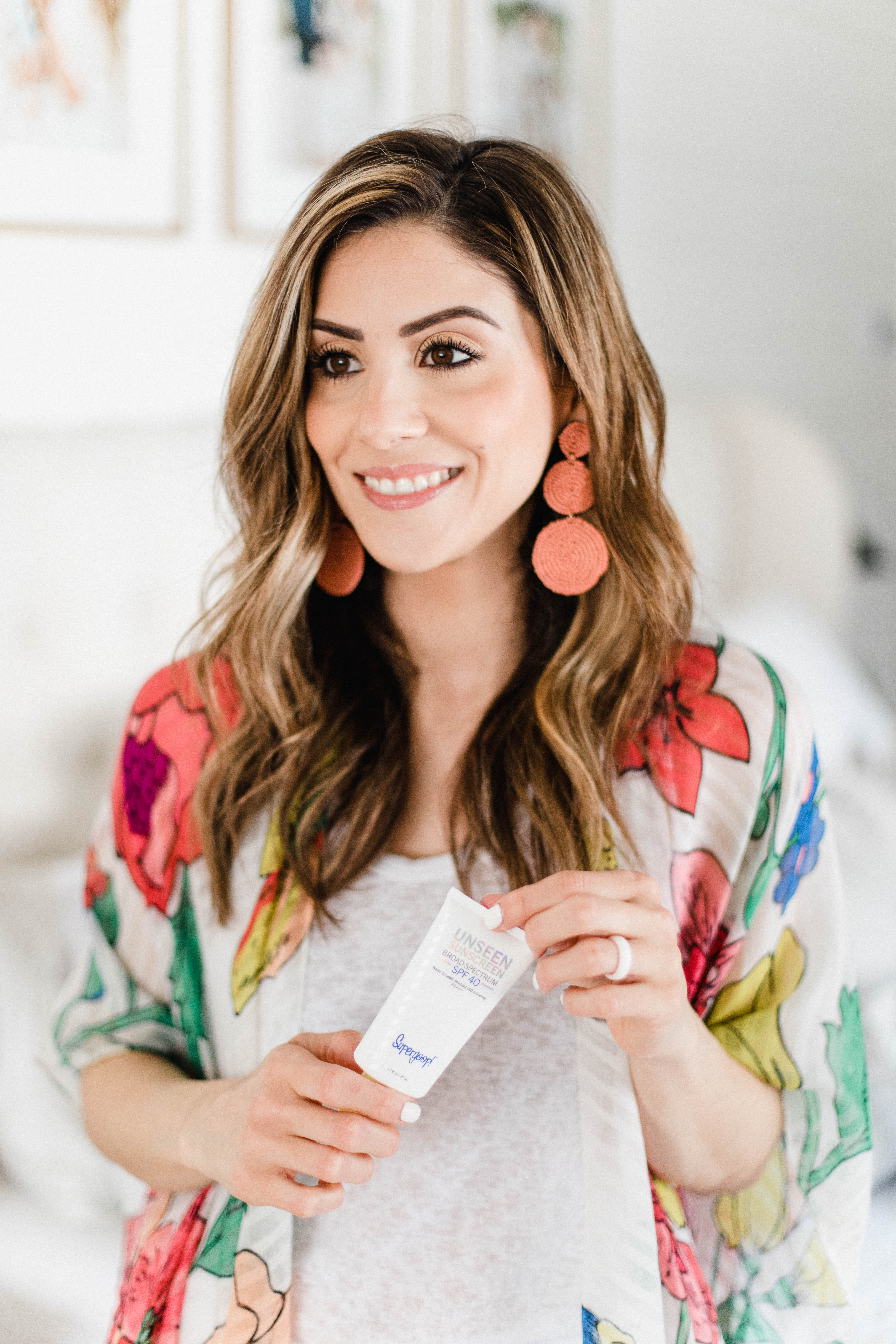 Connecticut life and style blogger Lauren McBride shares Sun Protection Tips for Your Face, including Supergoop! Unseen Sunscreen.