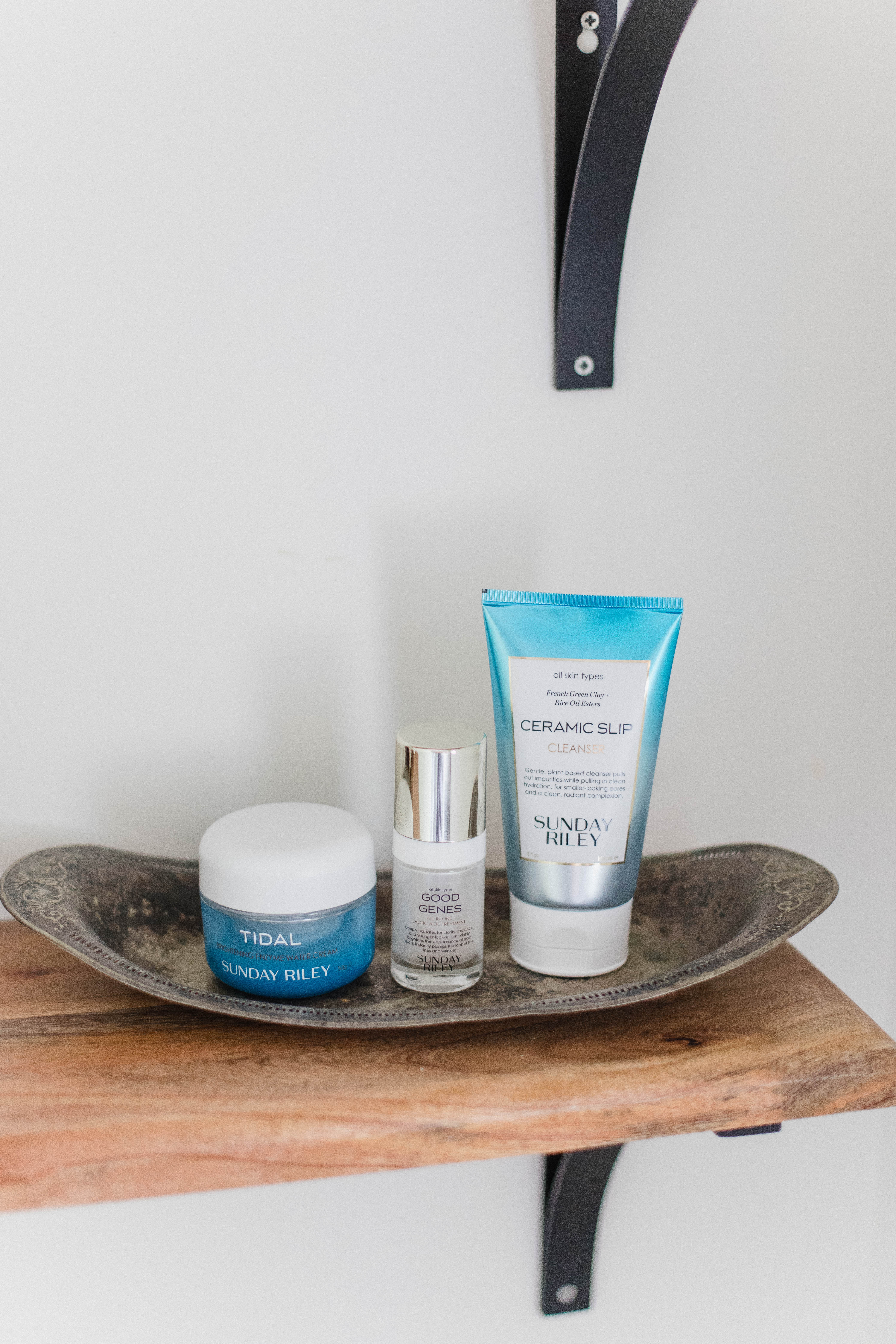 Connecticut life and style blogger Lauren McBride shares her favorite Sunday Riley products and the benefits each has for your skin.