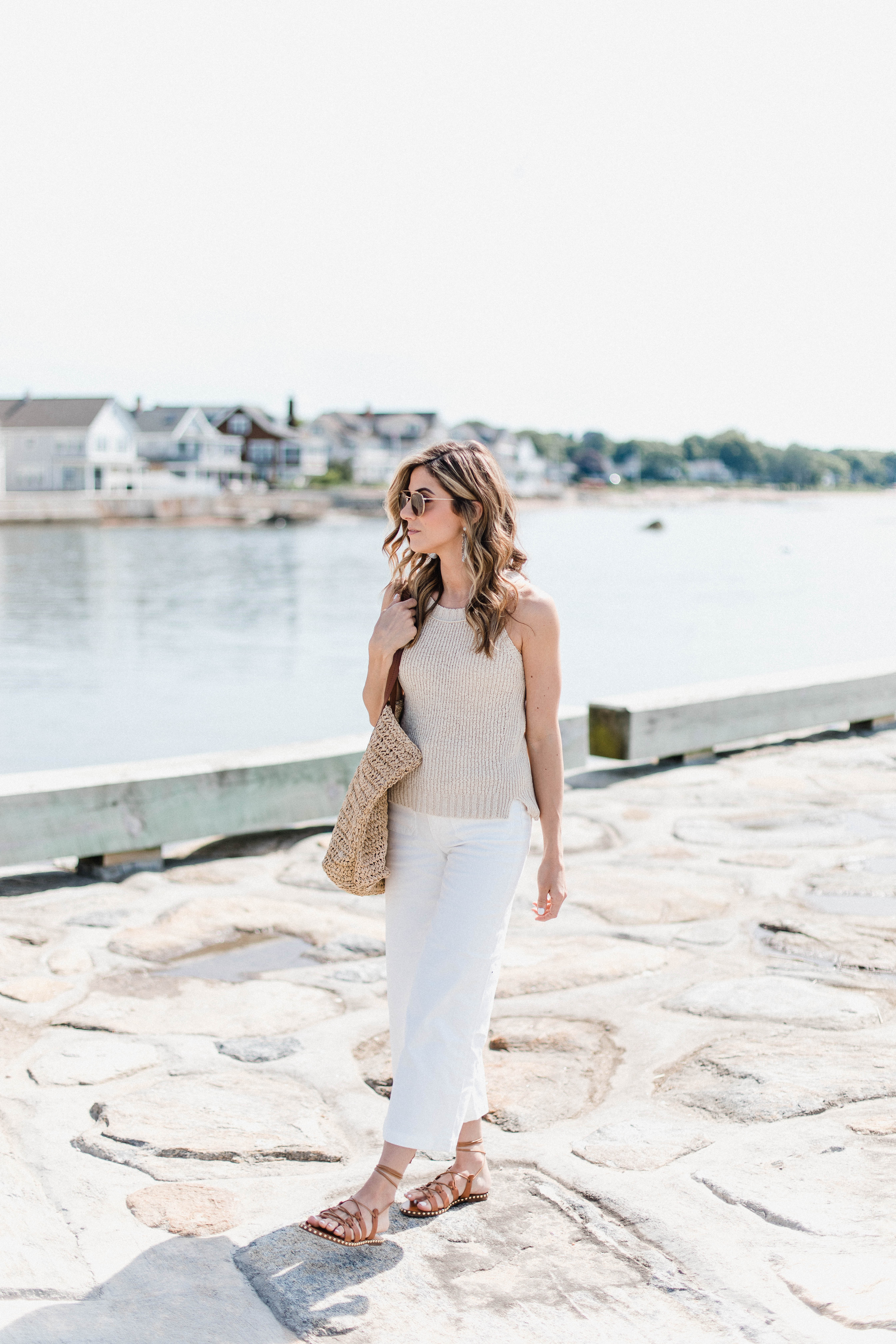 Connecticut life and style blogger Lauren McBride shares Summer Essentials with J.Crew featuring a complete head to toe outfit with versatile wardrobe items.