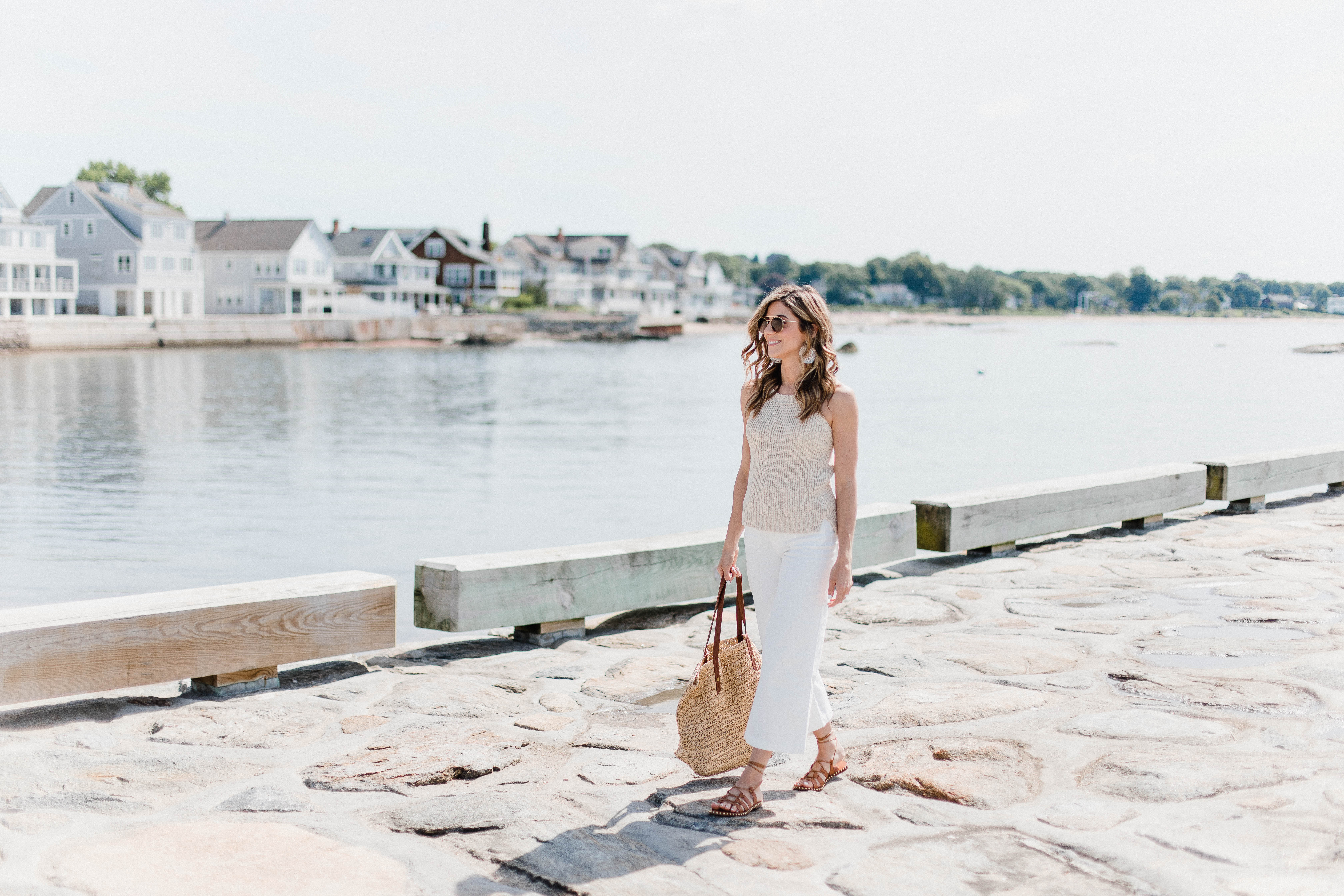 Connecticut life and style blogger Lauren McBride shares Summer Essentials with J.Crew featuring a complete head to toe outfit with versatile wardrobe items.