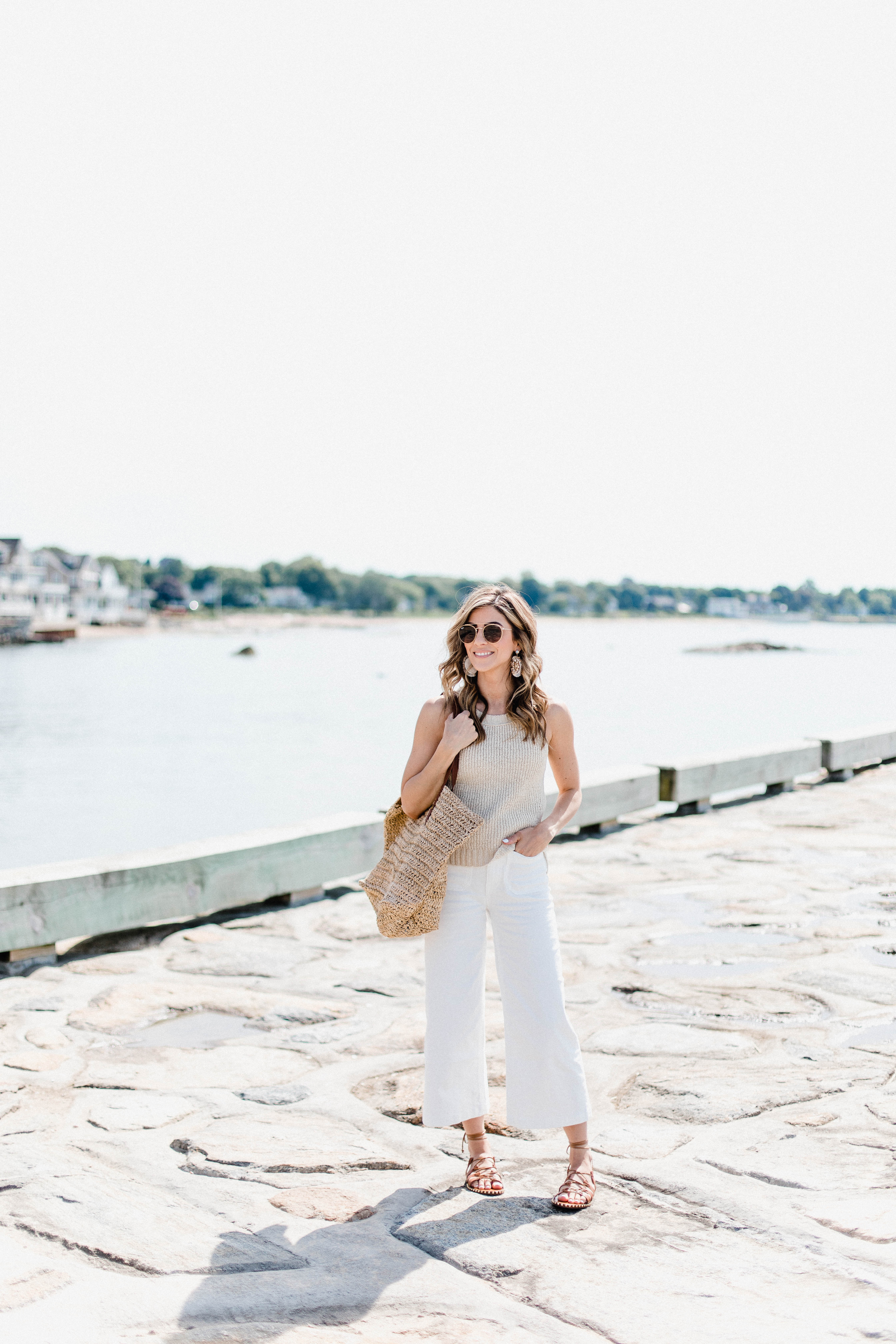 Connecticut life and style blogger Lauren McBride shares Summer Essentials with J.Crew featuring a complete head to toe outfit with versatile wardrobe items.