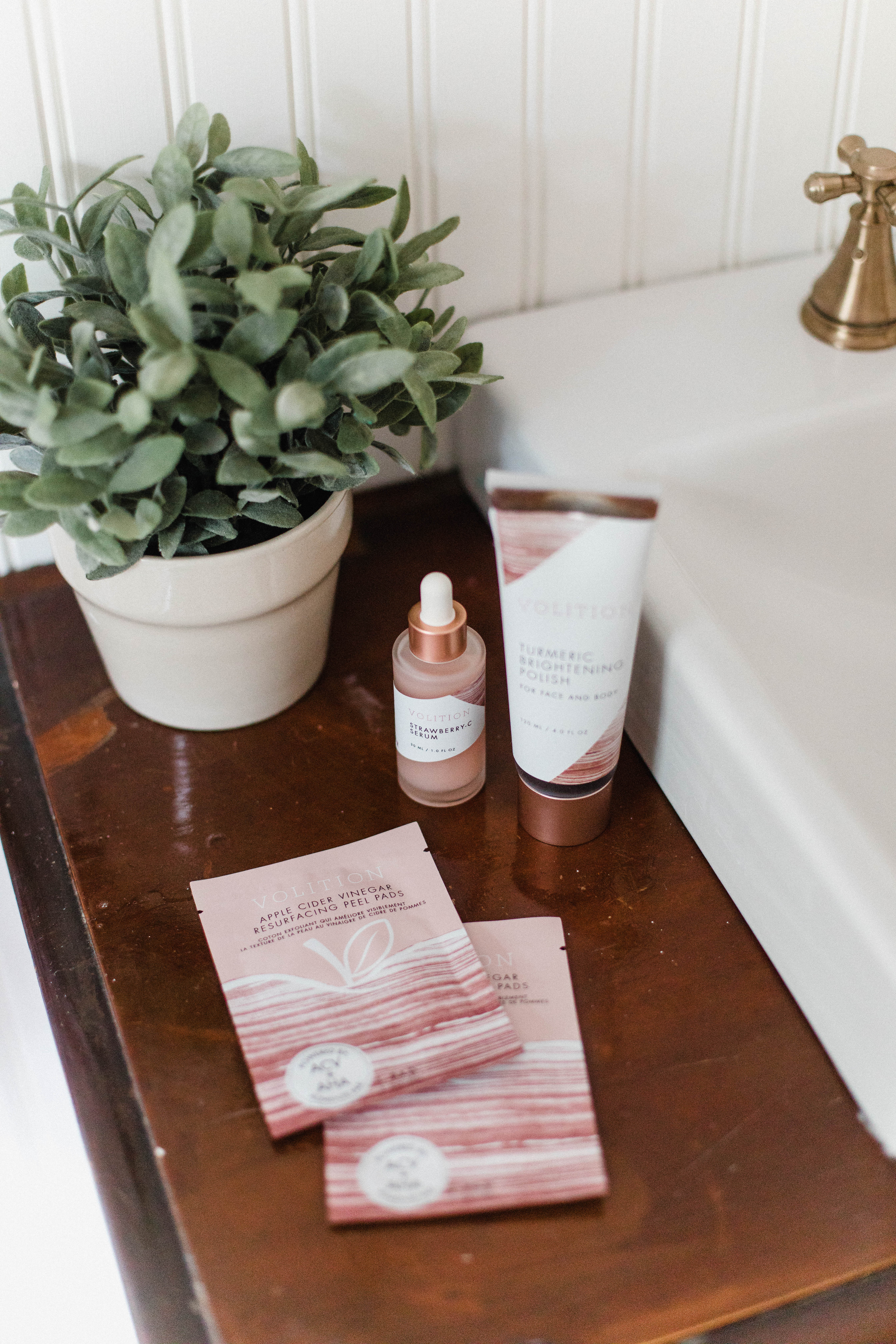 Connecticut life and style blogger Lauren McBride shares about Volition Beauty, a clean beauty brand, and her experience with their best selling items.