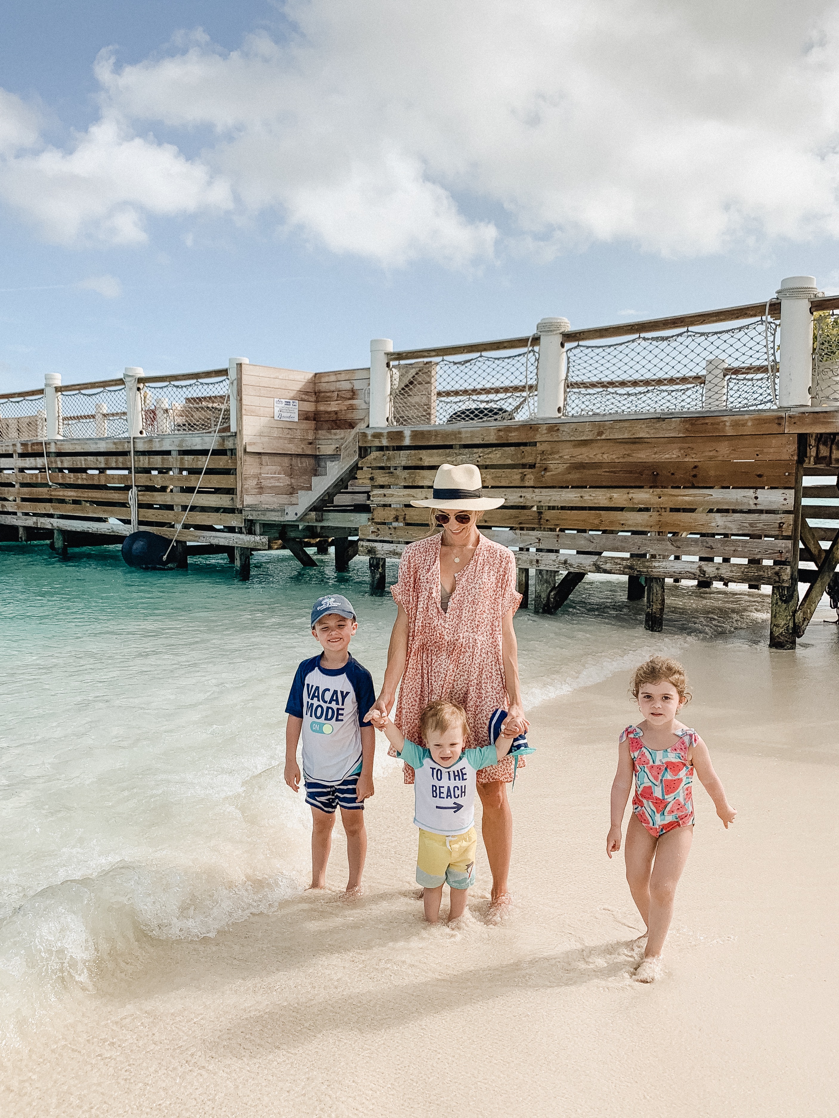 Connecticut life and style blogger Lauren McBride shares a Turks & Caicos outfit roundup, including dresses, coverups, and bathing suits.