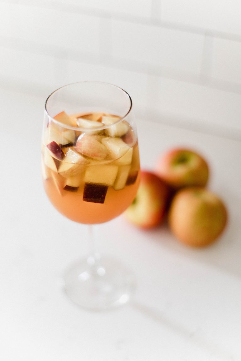 Caramel Apple Cider Sangria