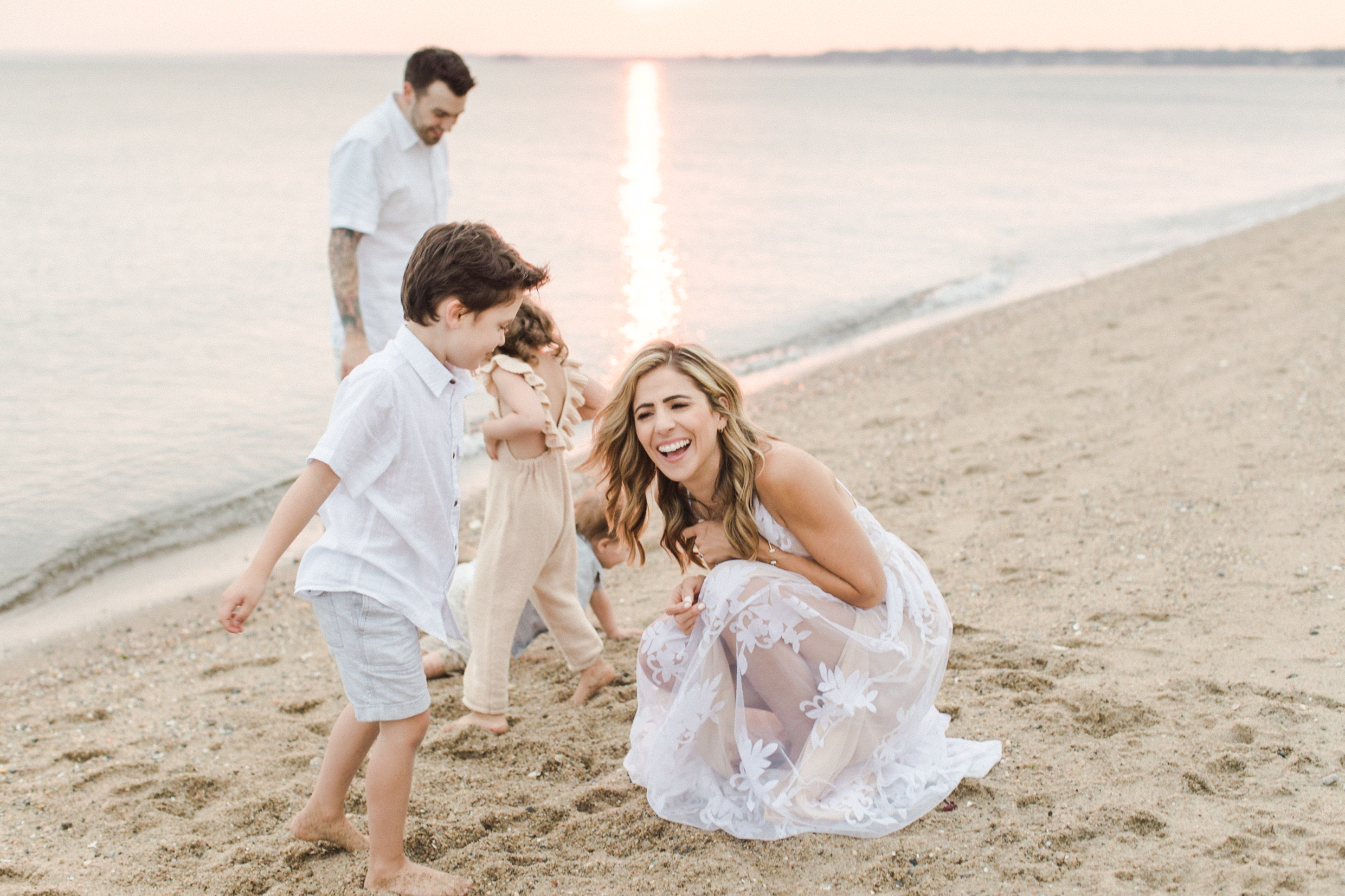 Connecticut life and style blogger Lauren McBride shares Tips for Taking Family Holiday Photos, including holiday card options from Minted.