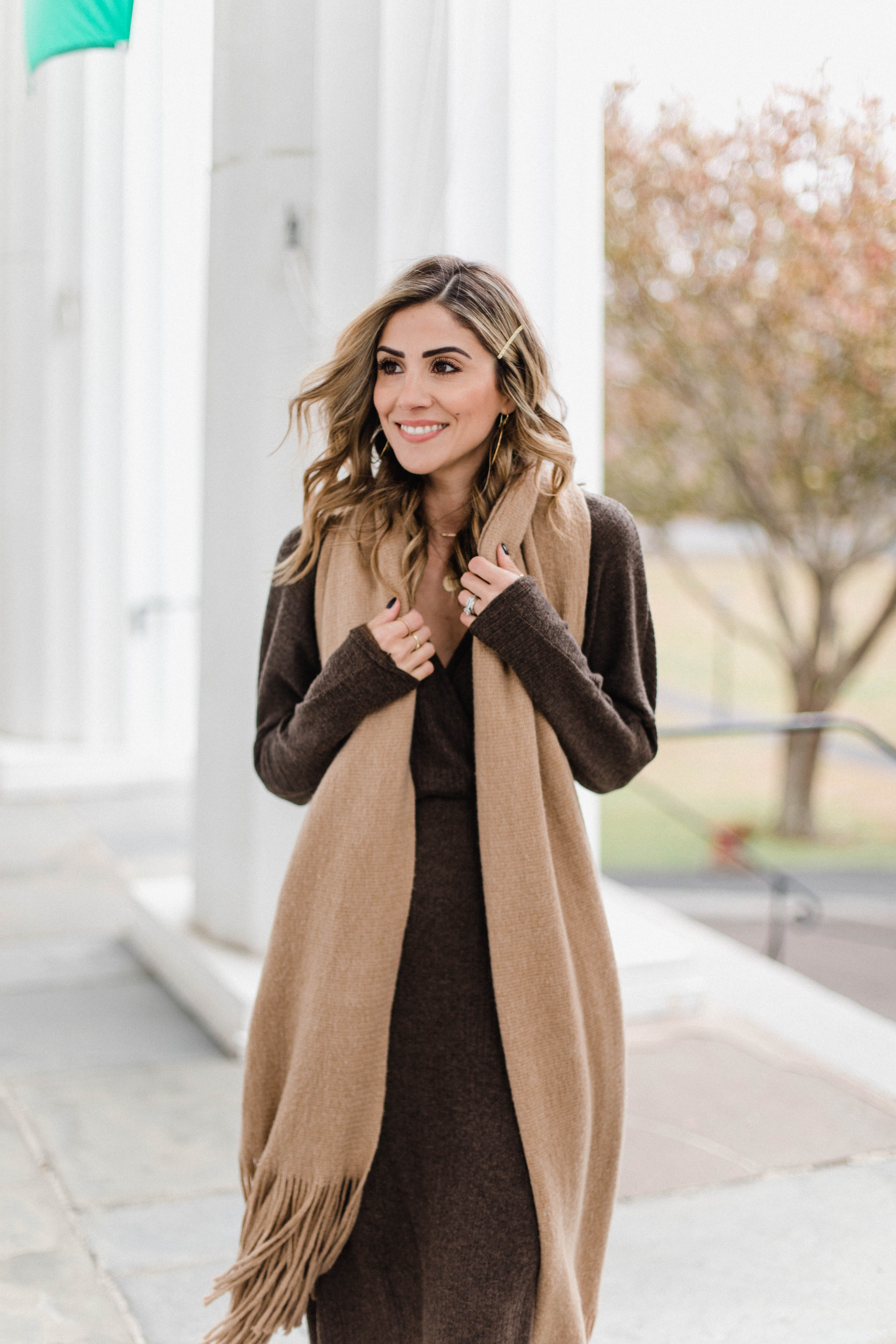 Connecticut life and style blogger Lauren McBride shares two Easy Holiday Style looks featuring a dressy and casual outfit with items from Nordstrom.