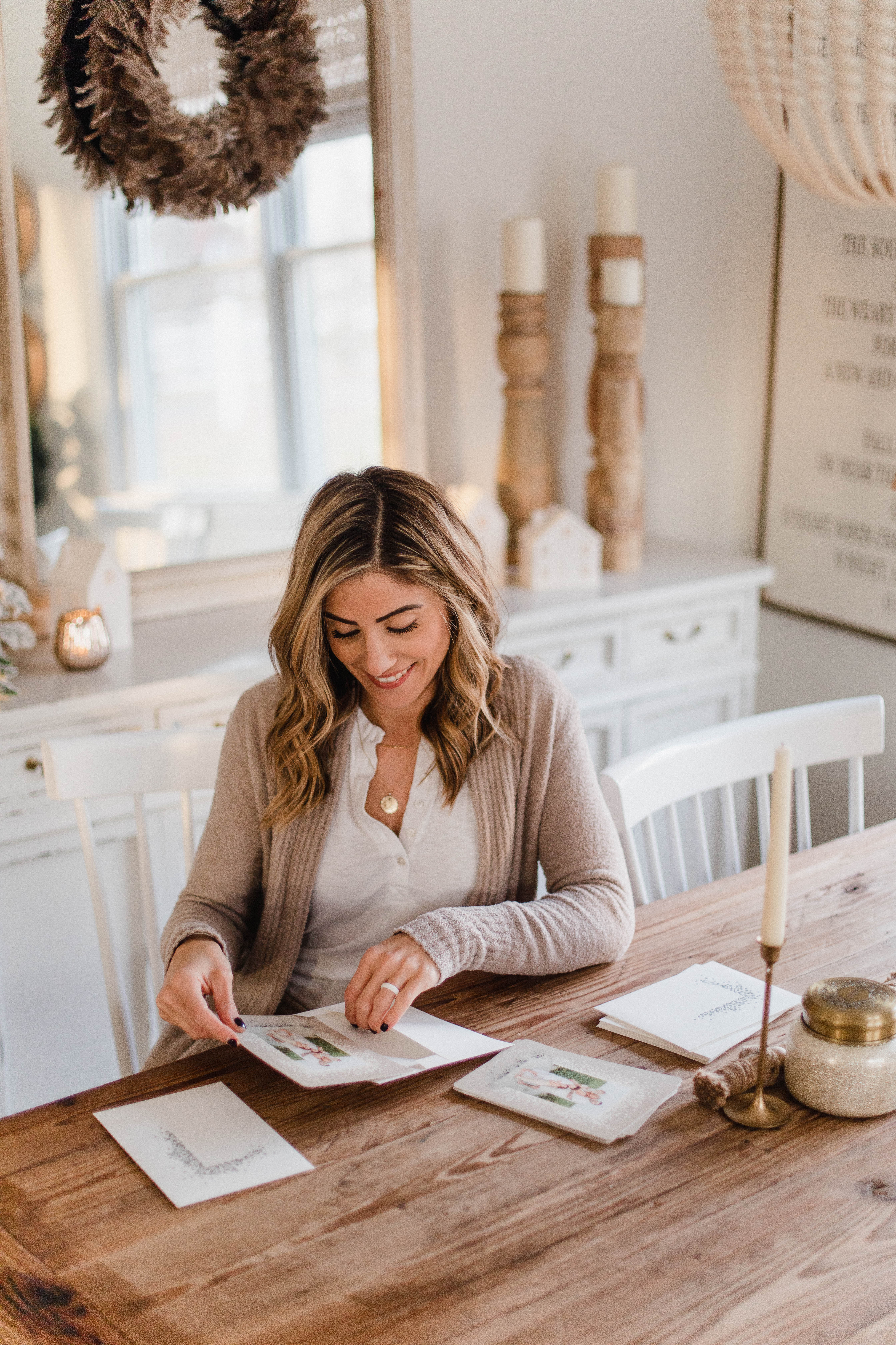 Connecticut life and style blogger Lauren McBride shares Tips for Taking Family Holiday Photos, including holiday card options from Minted.