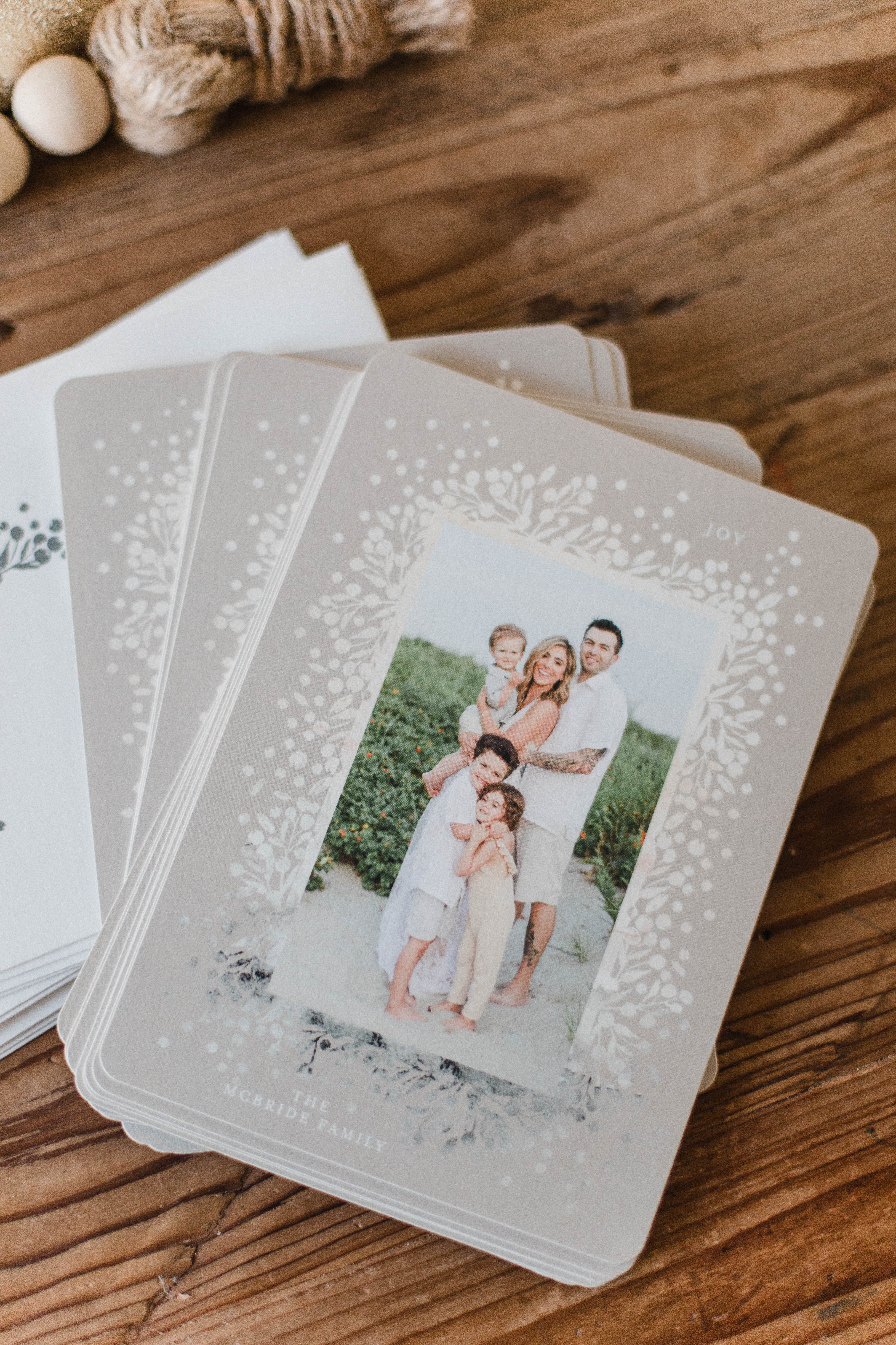 Connecticut life and style blogger Lauren McBride shares Tips for Taking Family Holiday Photos, including holiday card options from Minted.