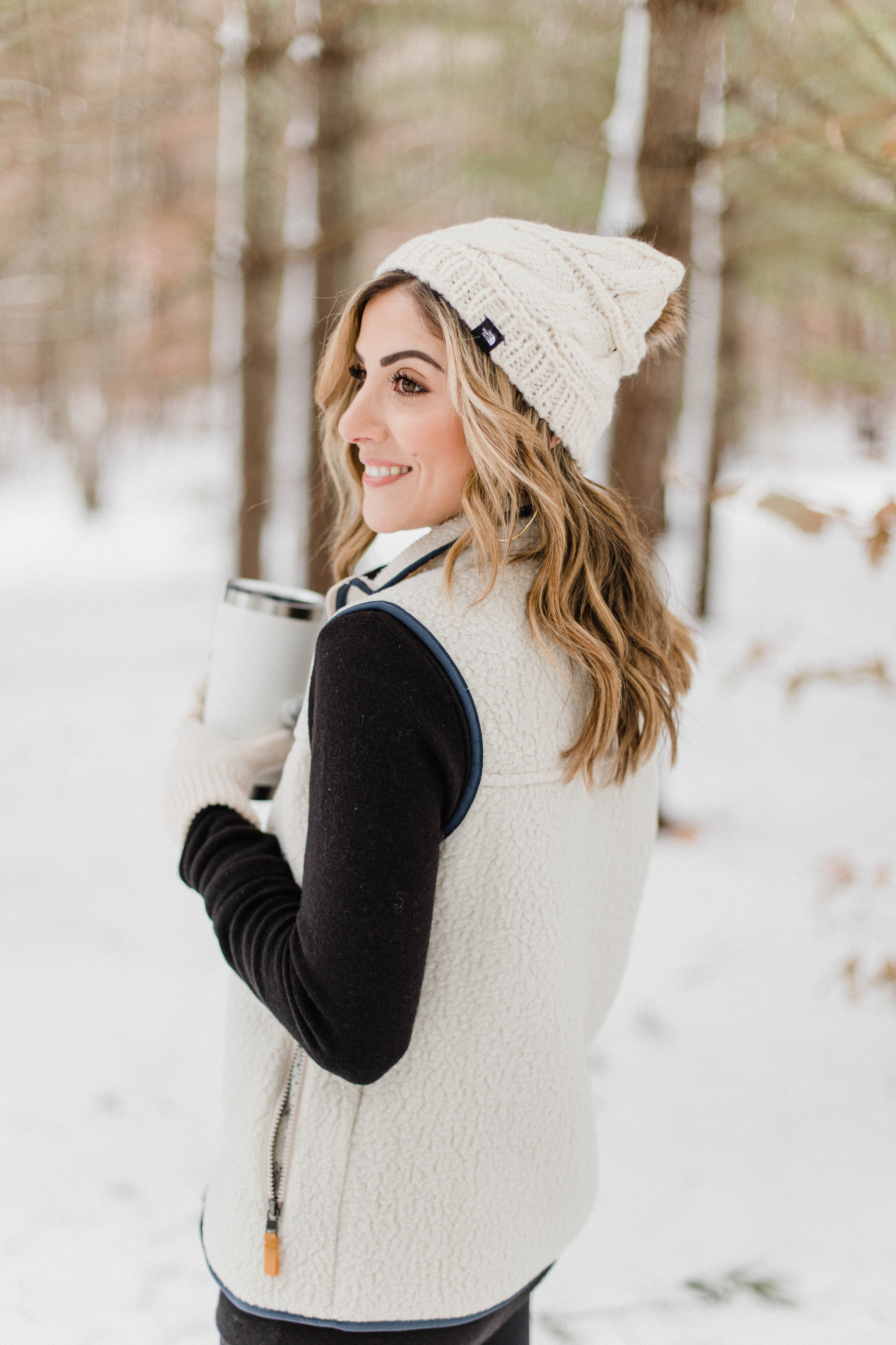 Connecticut life and style blogger Lauren McBride shares a winter gear gift guide featuring a variety of winter items from Backcountry.