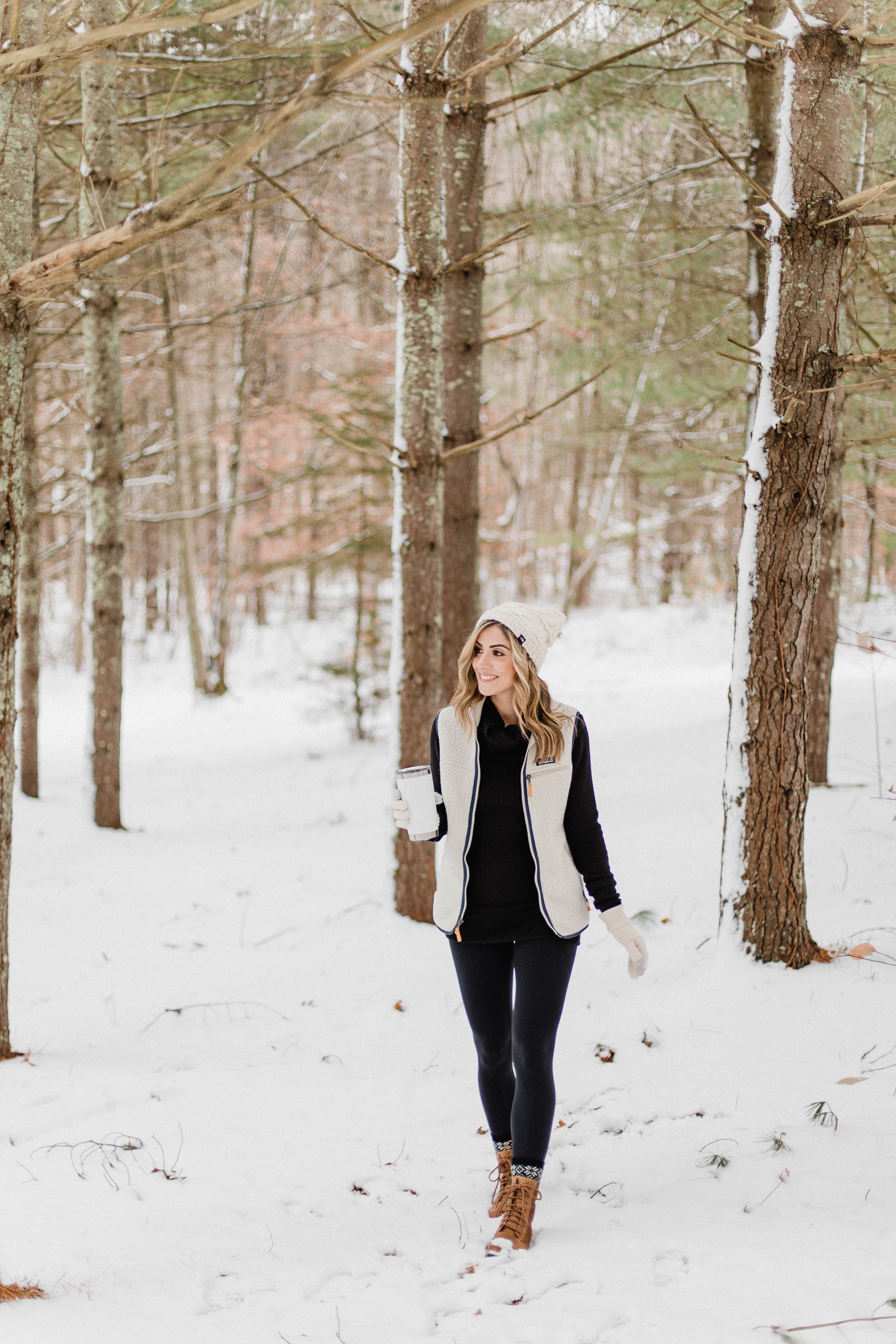 Connecticut life and style blogger Lauren McBride shares a winter gear gift guide featuring a variety of winter items from Backcountry.