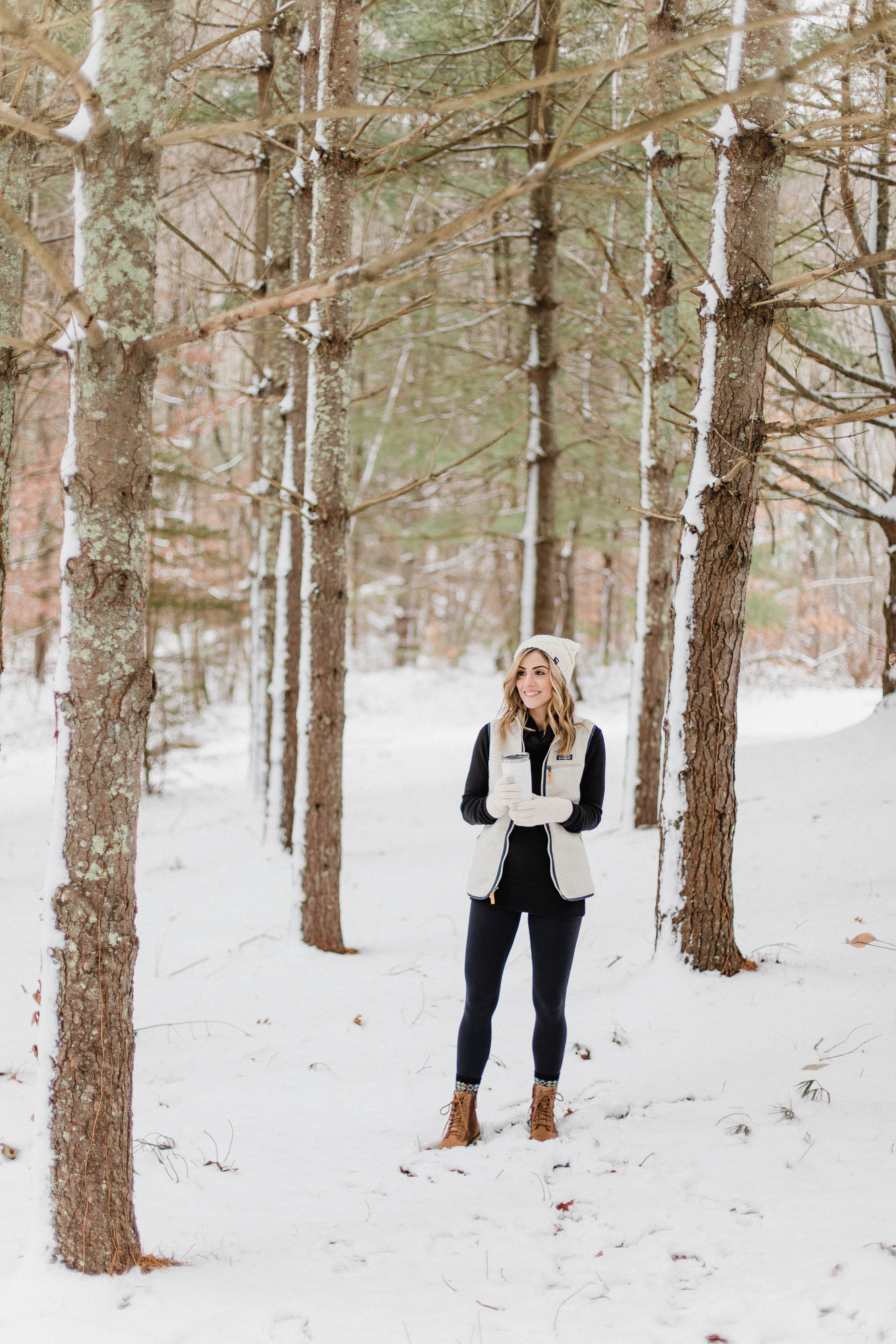 Connecticut life and style blogger Lauren McBride shares a winter gear gift guide featuring a variety of winter items from Backcountry.