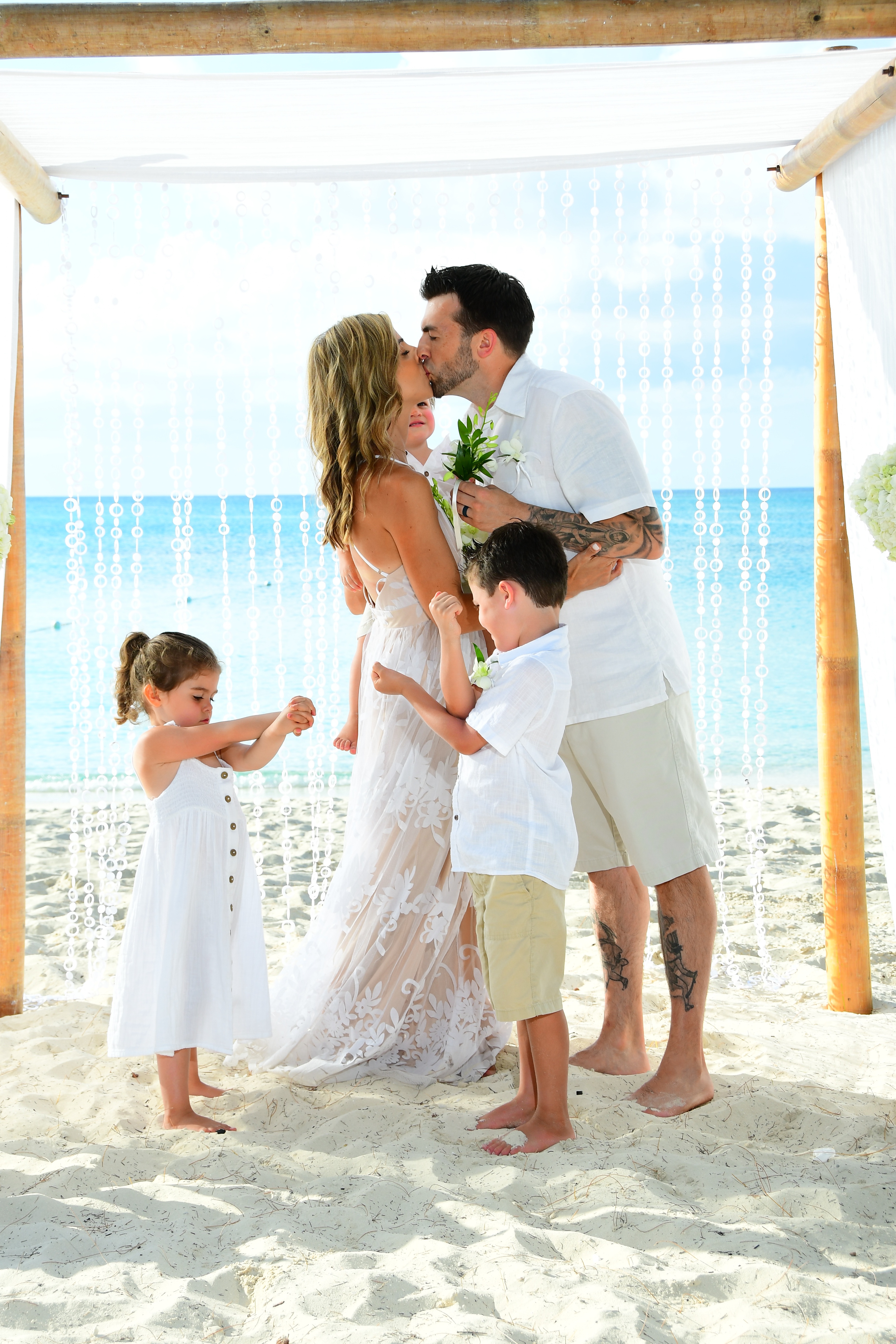 beach wedding vow renewal dresses