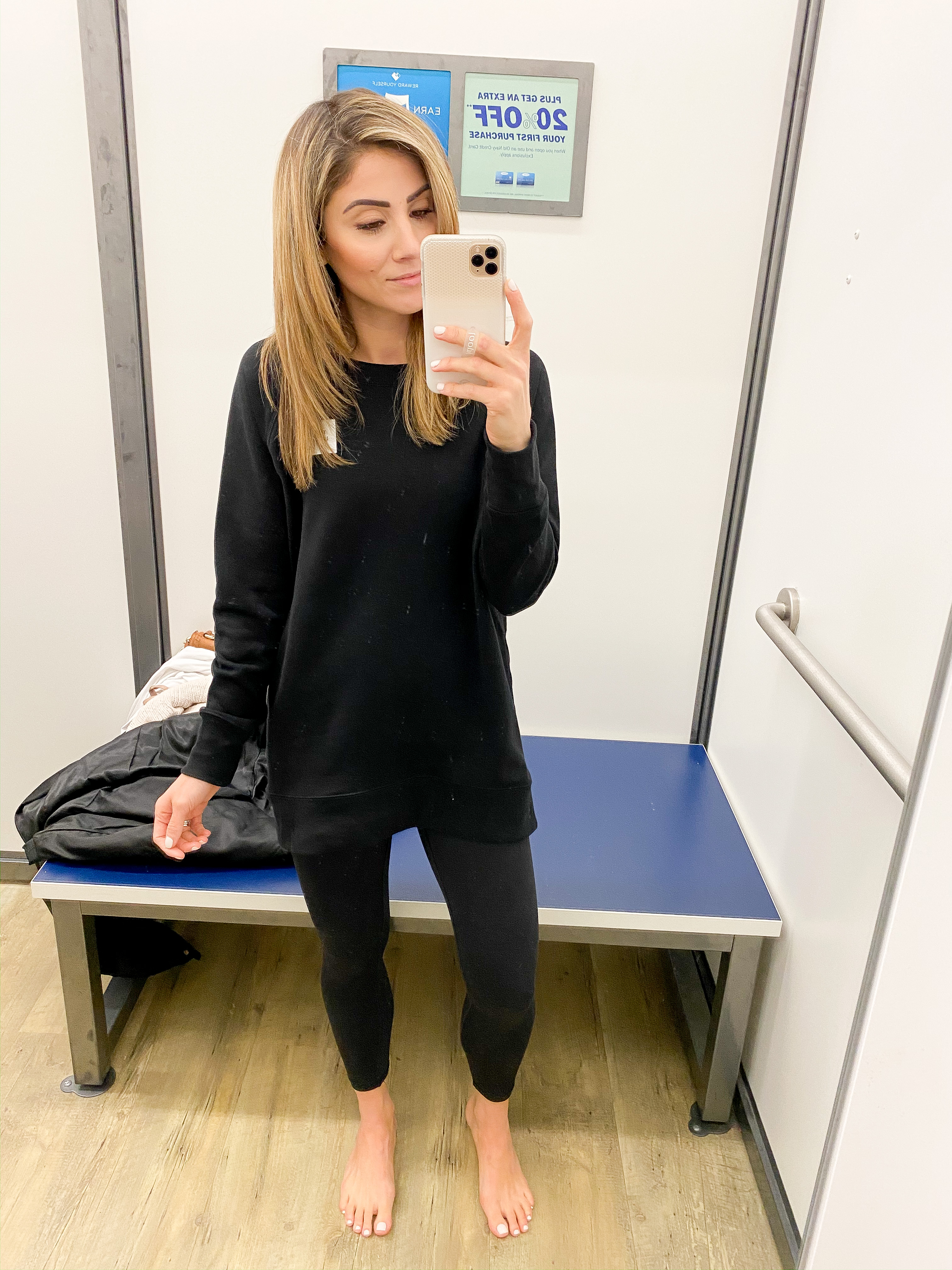 Connecticut life and style blogger Lauren McBride shares an Old Navy try on featuring athletic clothing and athleisure wear.