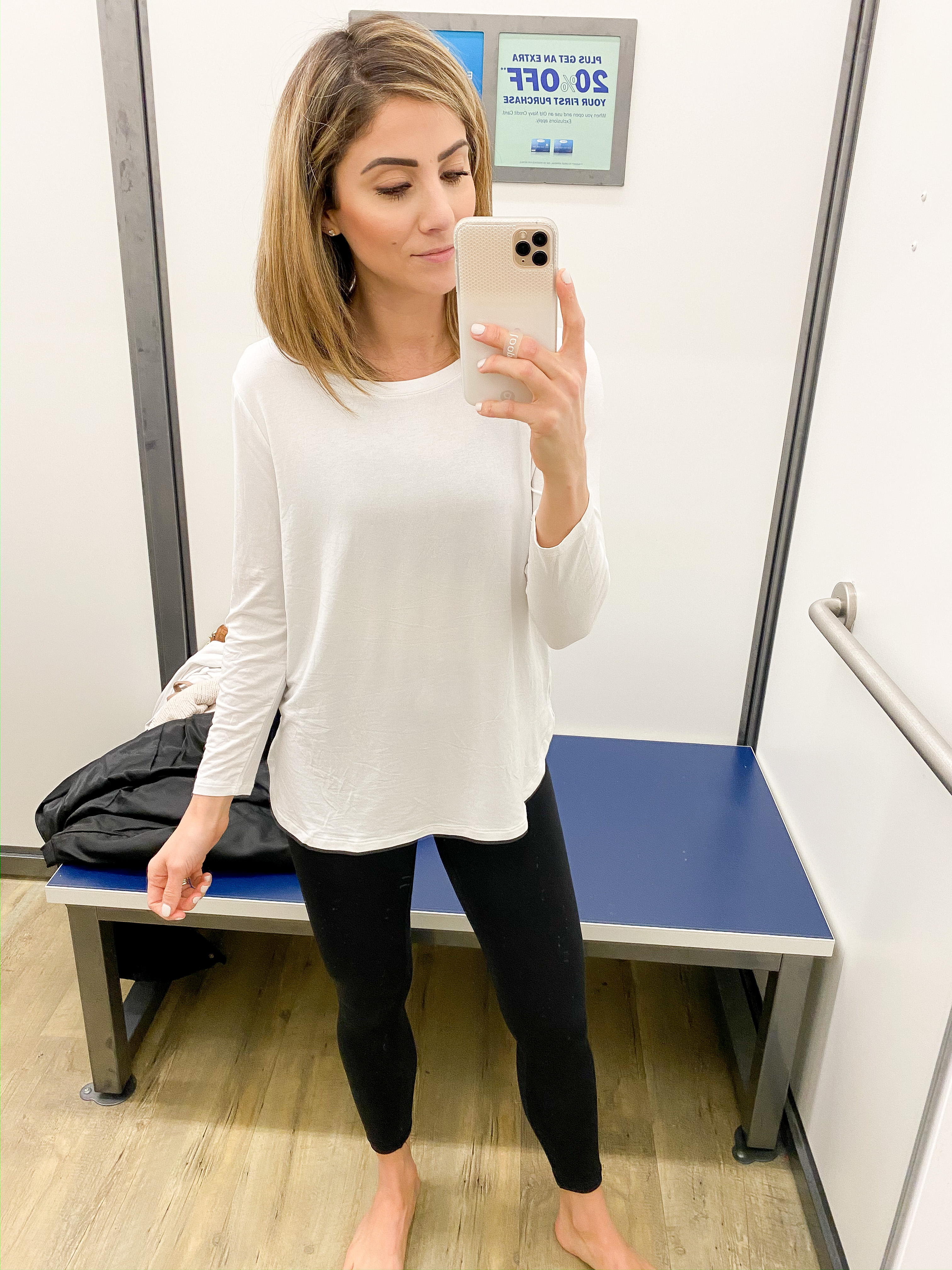 Connecticut life and style blogger Lauren McBride shares an Old Navy try on featuring athletic clothing and athleisure wear.