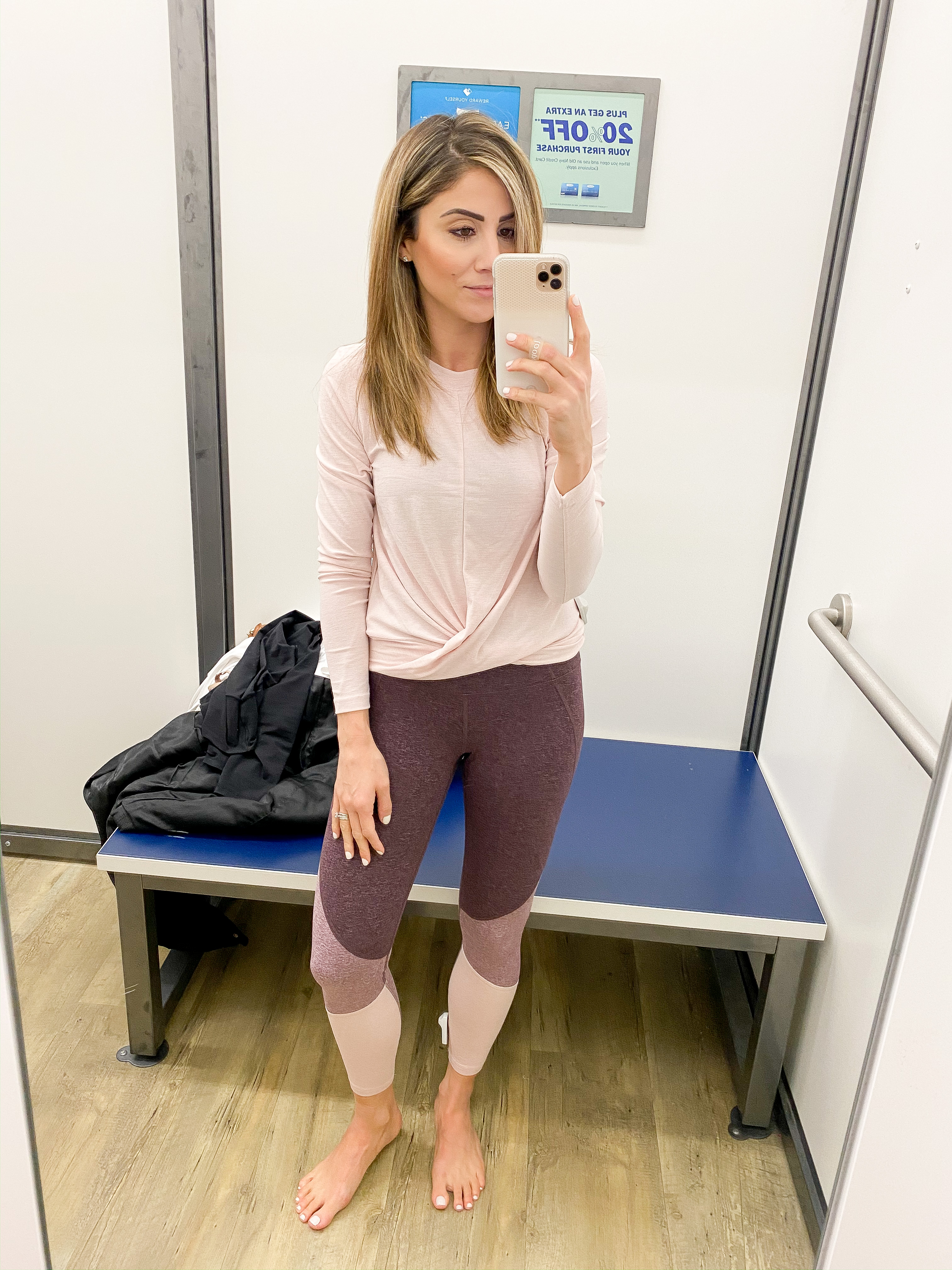 Connecticut life and style blogger Lauren McBride shares an Old Navy try on featuring athletic clothing and athleisure wear.