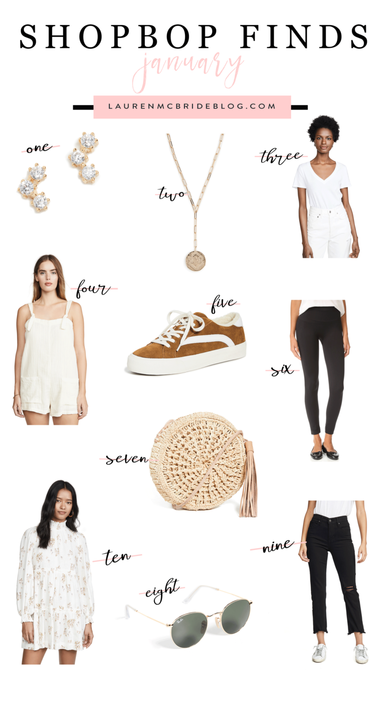 Looking for the best Shopbop Finds this month? Connecticut Lifestyle Blogger Lauren McBride is sharing her top favorite Shopbop finds this month. Click to see them HERE!