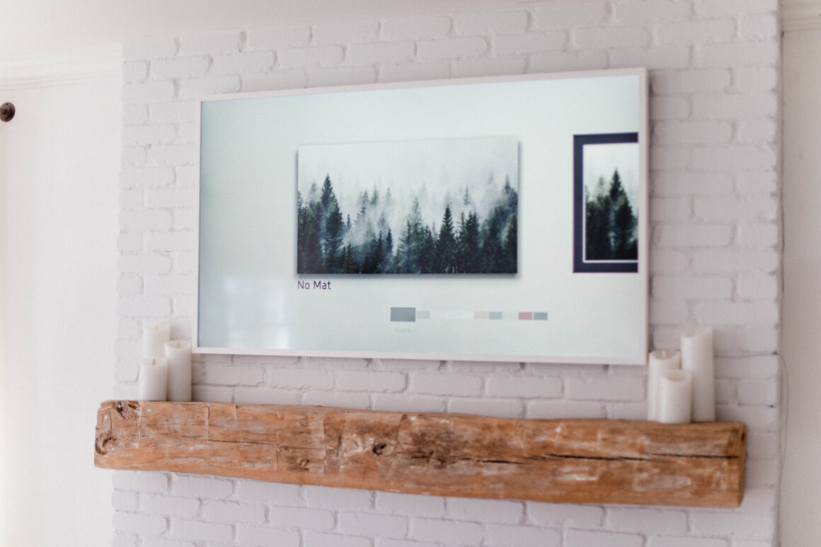 How to Make the Samsung Frame TV Look Like Art Lauren McBride