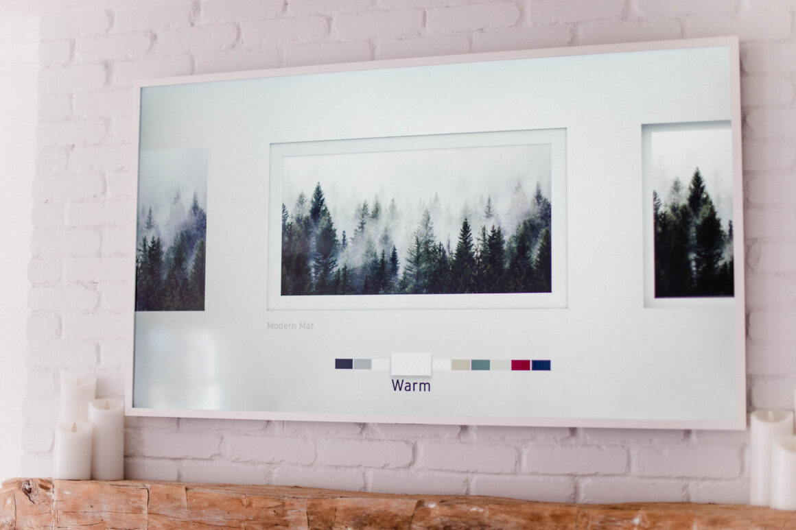 How to Make the Samsung Frame TV Look Like Art Lauren McBride