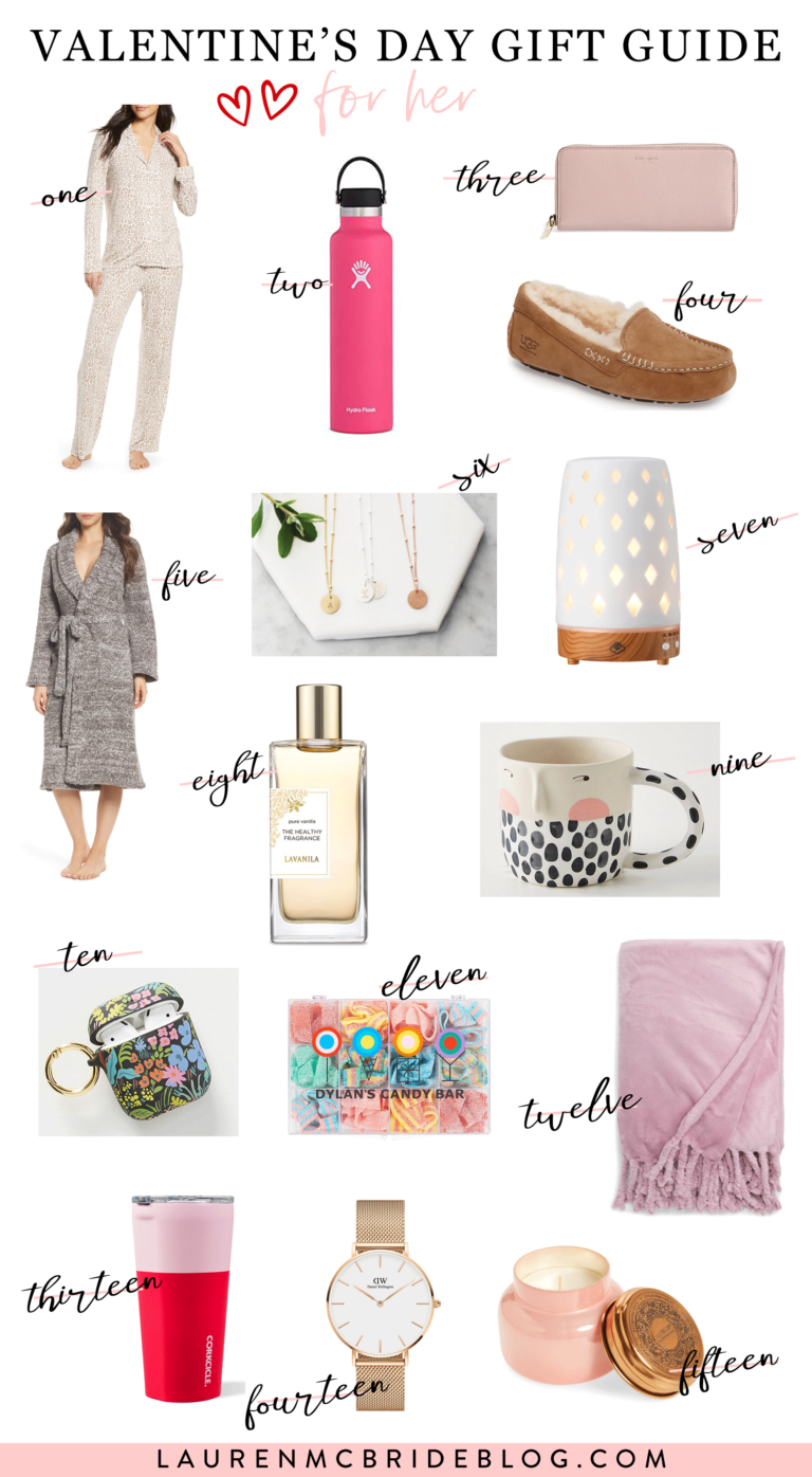 Looking for the best Valentine's Day Gift for Her this year? Connecticut Lifestyle Blogger Lauren McBride is sharing her top picks that are perfect for any girl in your life. See them HERE!