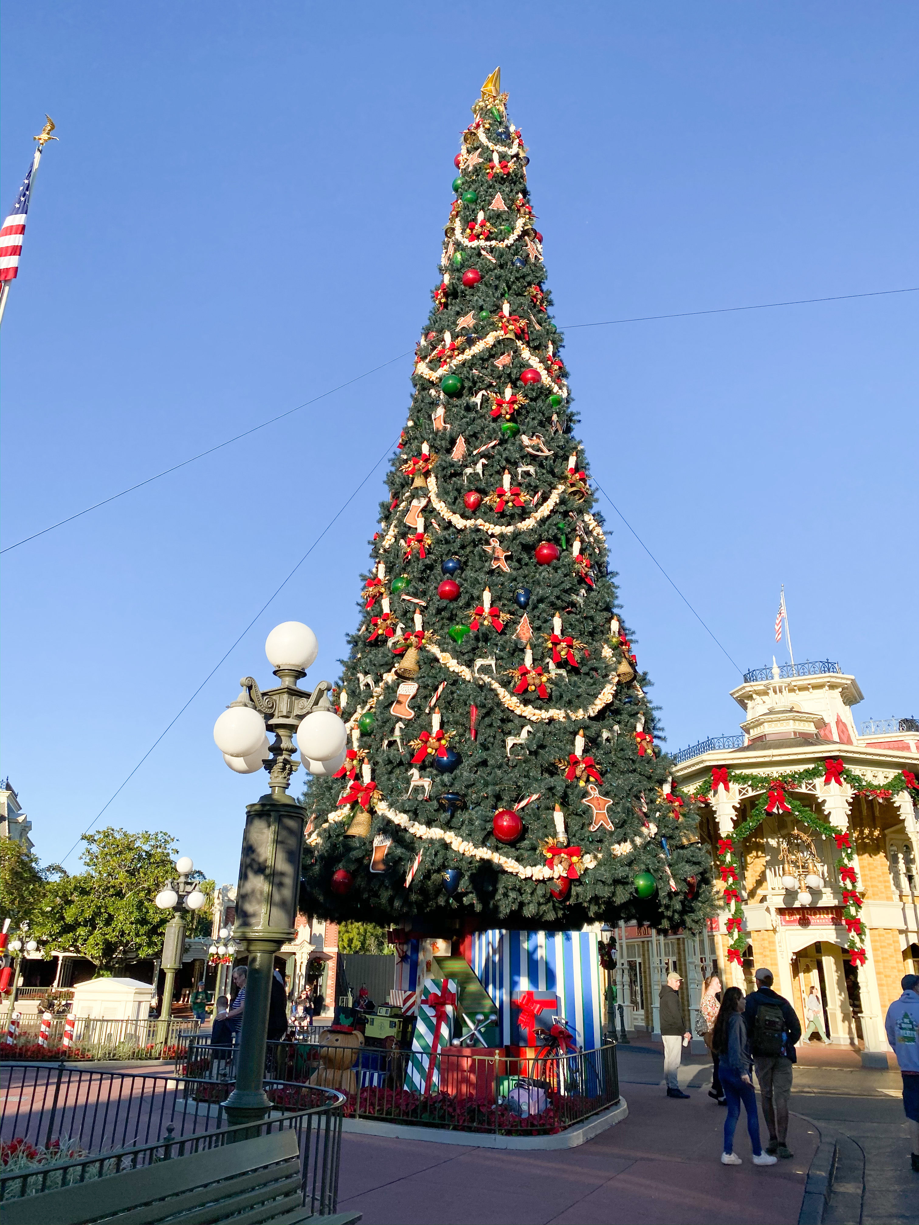 disney world christmas tree